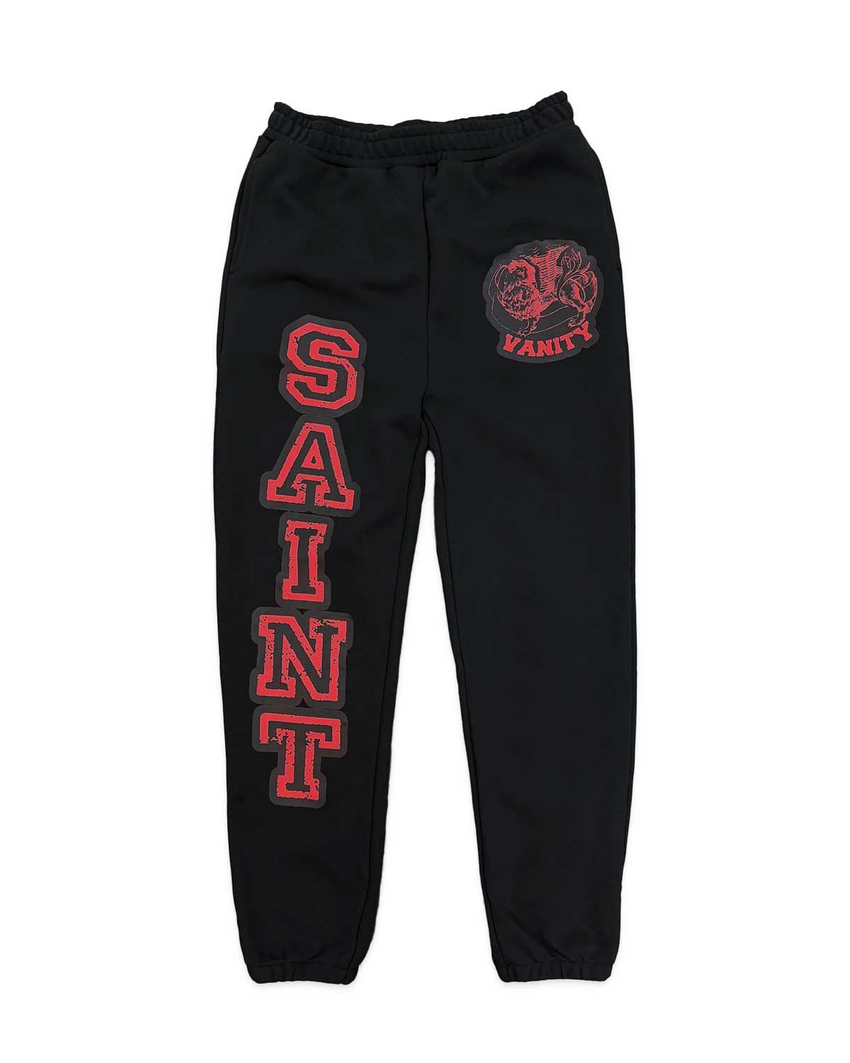 Saint Vanity Griffin Sweatpants Black/Red Size US 36 / EU 52 - 1 Preview