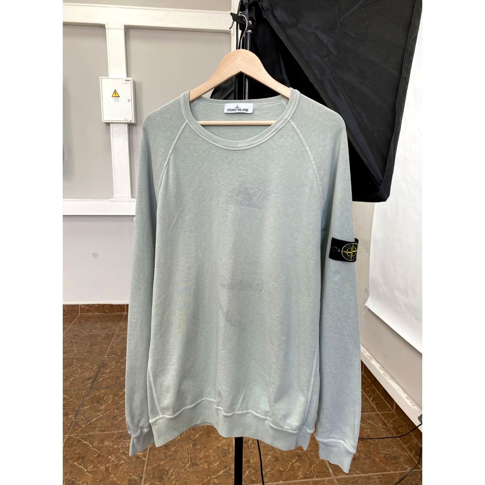 Stone Island Stone Island Sweatshirt Mens XXL Green Retro Y2K Pullover Sweatshirt Size 2XL Green Stone Island Retro 90s Style Mens Size US XXL / EU 58 / 5 - 2 Thumbnail