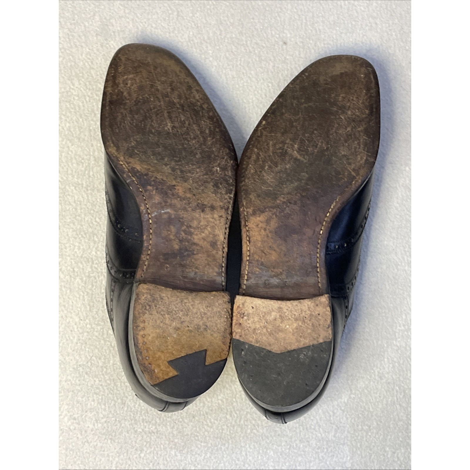 Brooks Brothers VTG Brooks Brothers Brooks English Devon Black Leather Size US 11.5 / EU 44-45 - 12 Thumbnail