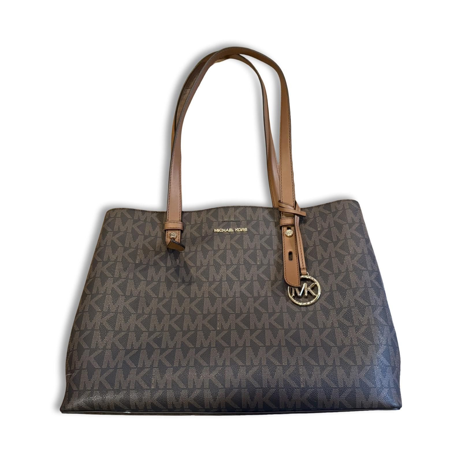 Michael Kors Signature Monogram Tote Bag