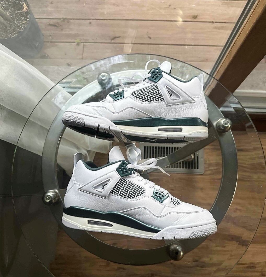 Jordan Brand Nike Air Jordan 4 Oxidized Green Og Retro Size 12 Men’s Size US 12 / EU 45 - 2 Thumbnail