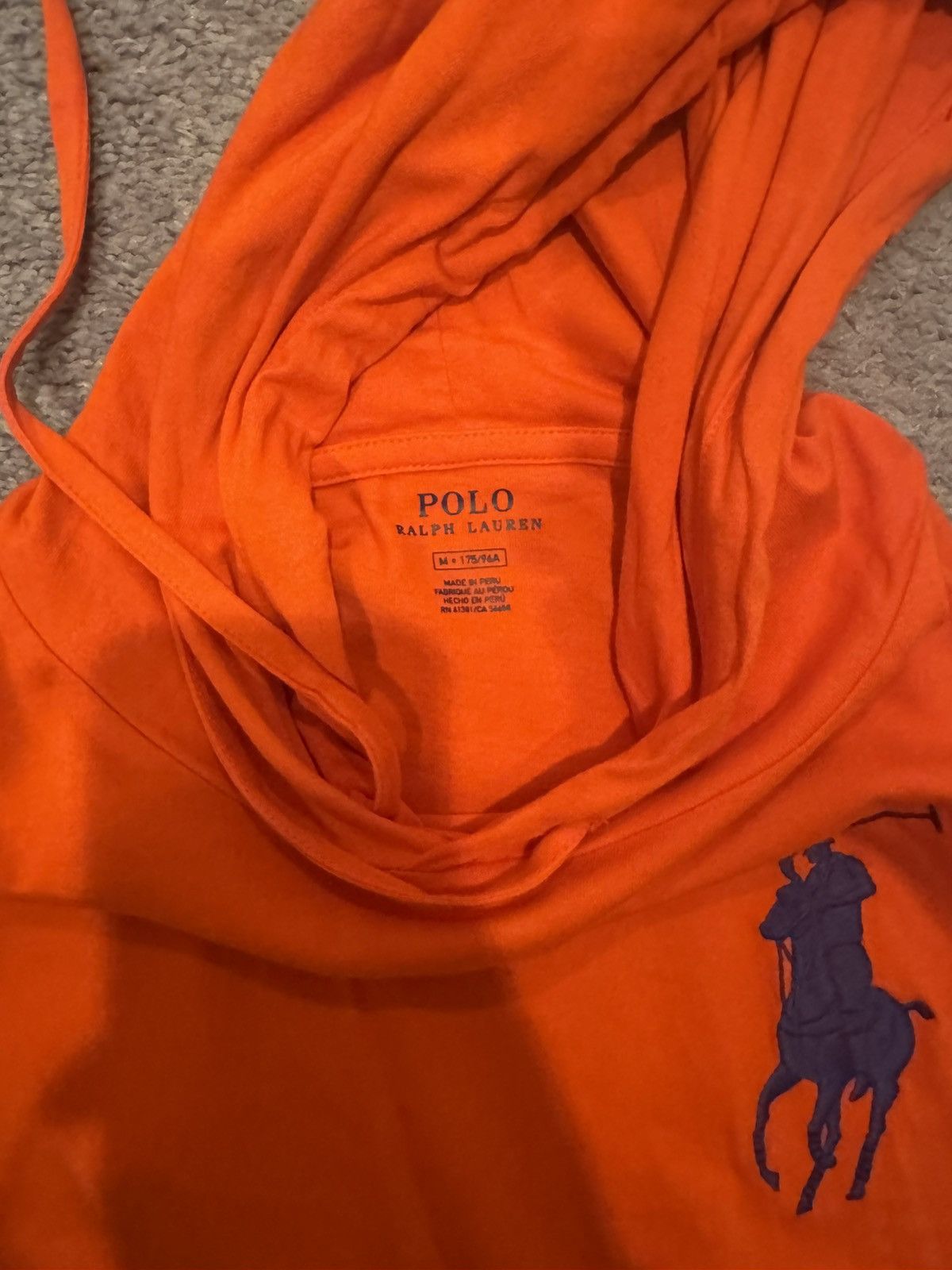 Polo Ralph Lauren Polo long sleeve hooded T-shirt Size US M / EU 48-50 / 2 - 3 Thumbnail