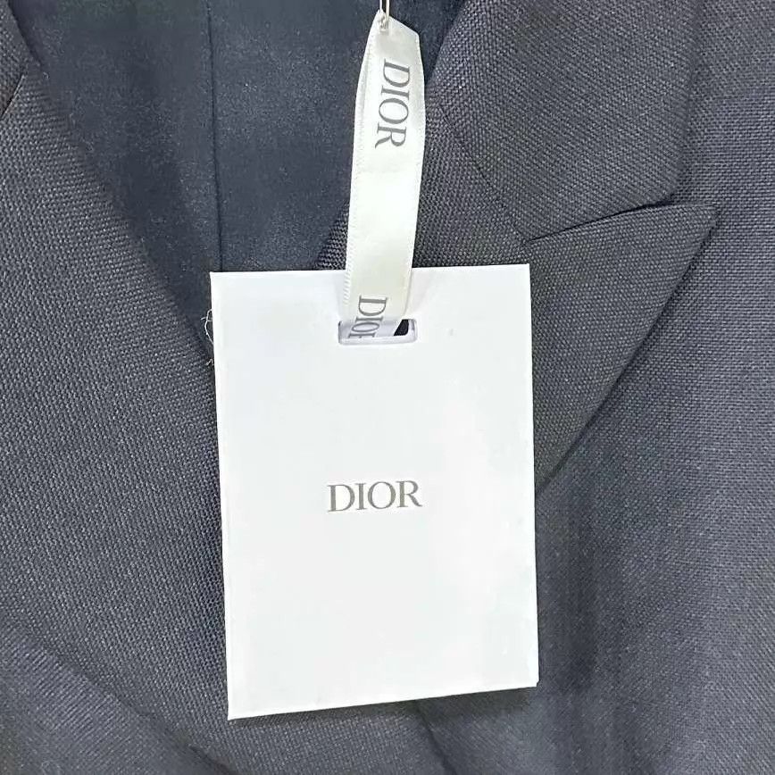 Dior Dior black double-breasted tailored blazer 44 EU Size L / US 10 / IT 46 - 4 Thumbnail
