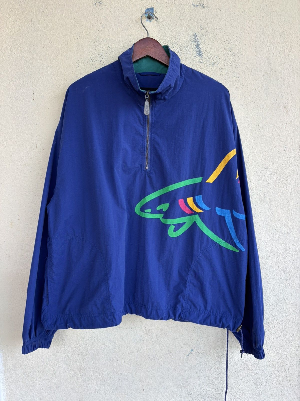 Greg Norman Greg Norman Half Zipper Nylon Windbreaker Size US M / EU 48-50 / 2 - 1 Thumbnail