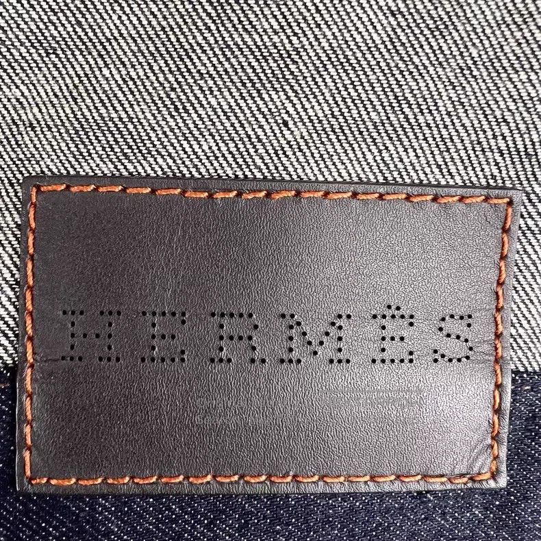 Hermes Hermes Navy Blue Single-Breasted Lapel Pocket Long-Sleeve Size US M / EU 48-50 / 2 - 7 Thumbnail