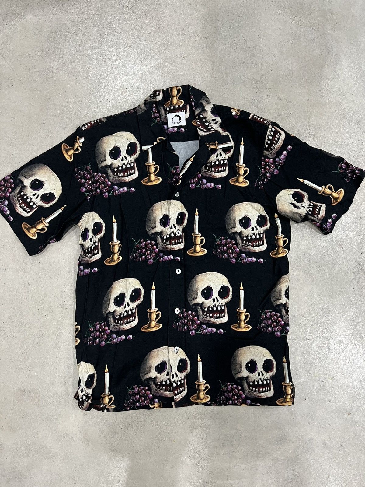 Endless Joy Endless Joy Skull Button Up Shirt Rare Limited 51/100 Size US M / EU 48-50 / 2 - 1 Thumbnail
