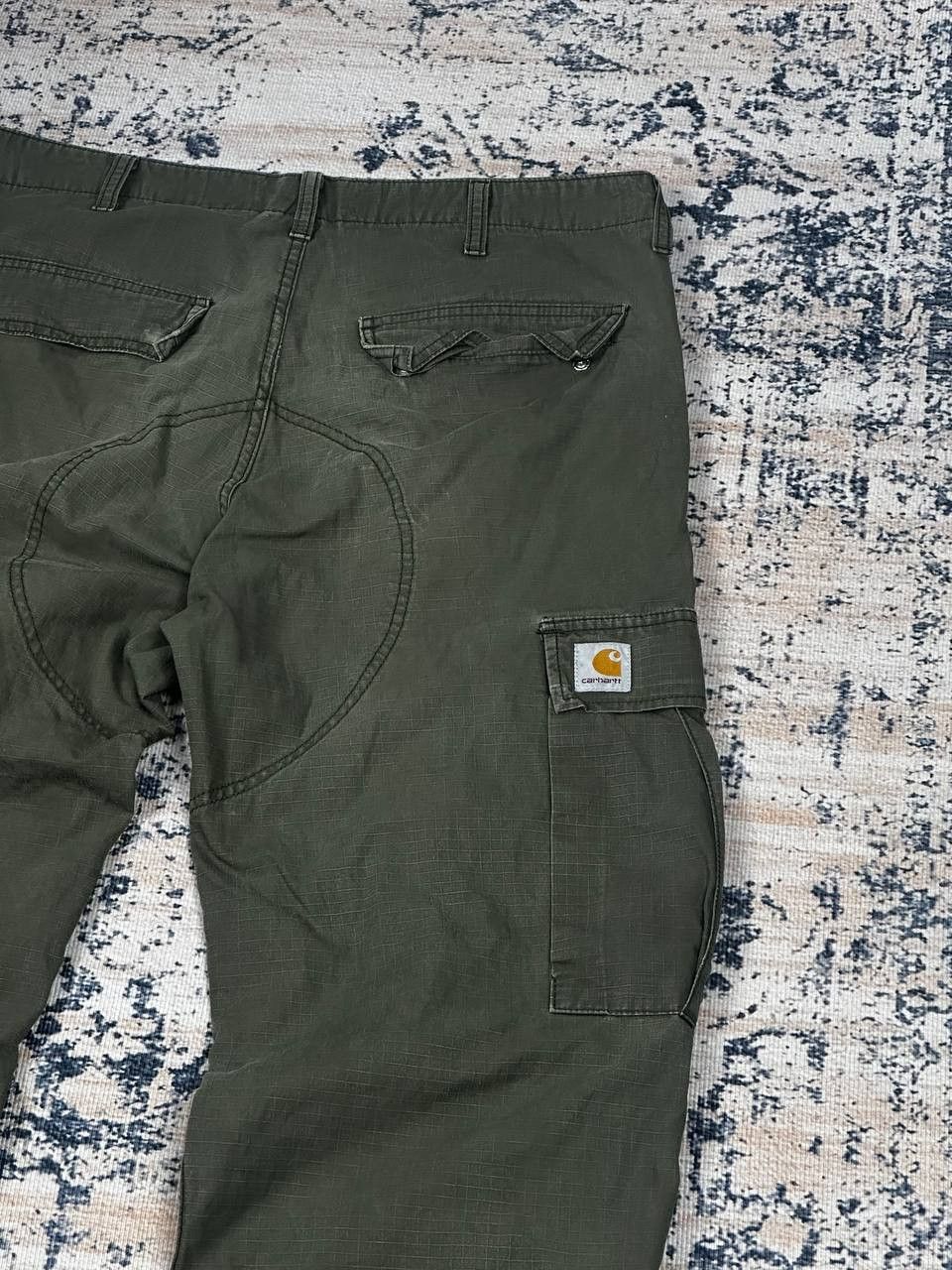 Carhartt Vintage Carhartt Cargo Distressed Baggy Pants Size US 33 - 15 Thumbnail