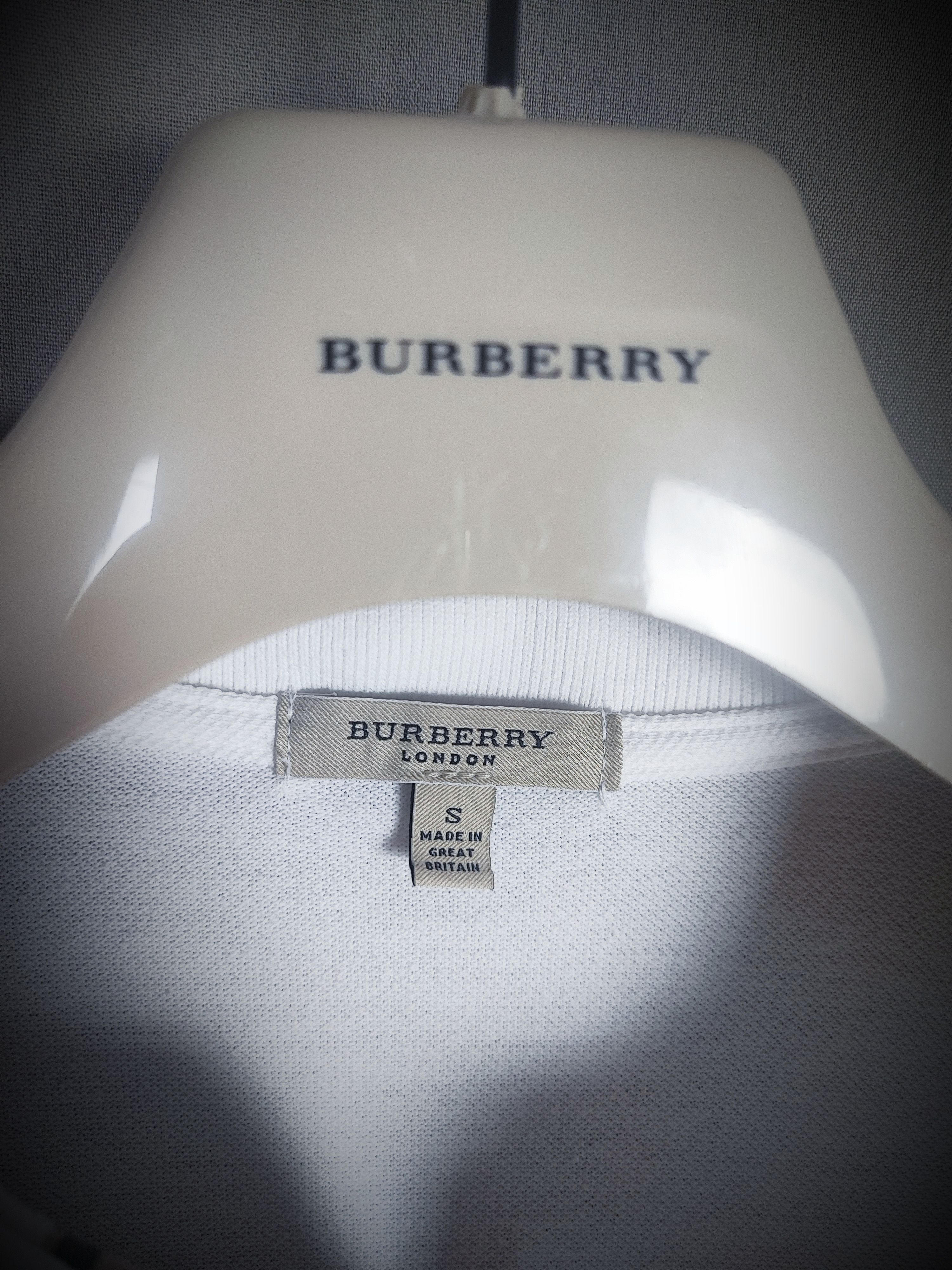 Burberry 🔥 Burberry Polo size XL White🔥 Size US XL / EU 56 / 4 - 5 Thumbnail