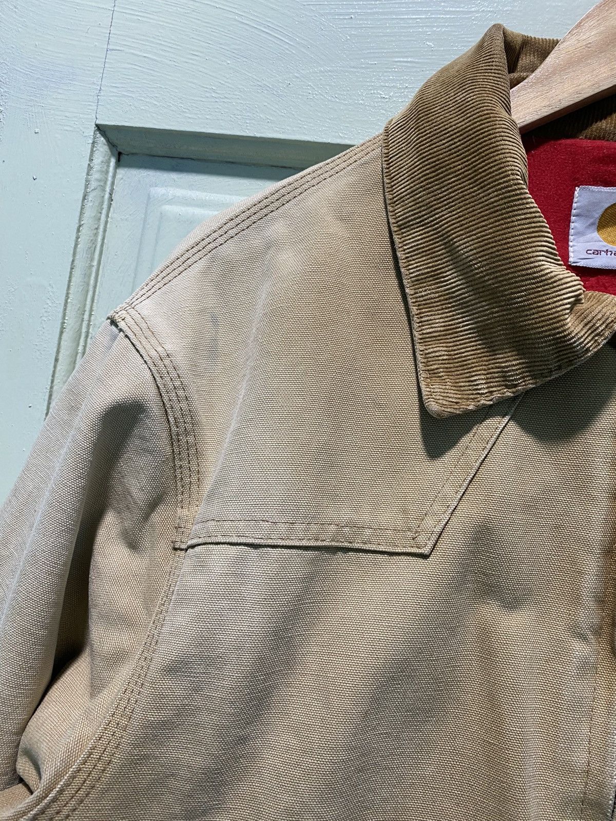 Carhartt Vintage 80s Carhartt Santa Fe Sun Faded Duck Canvas Jacket Size US M / EU 48-50 / 2 - 5 Thumbnail