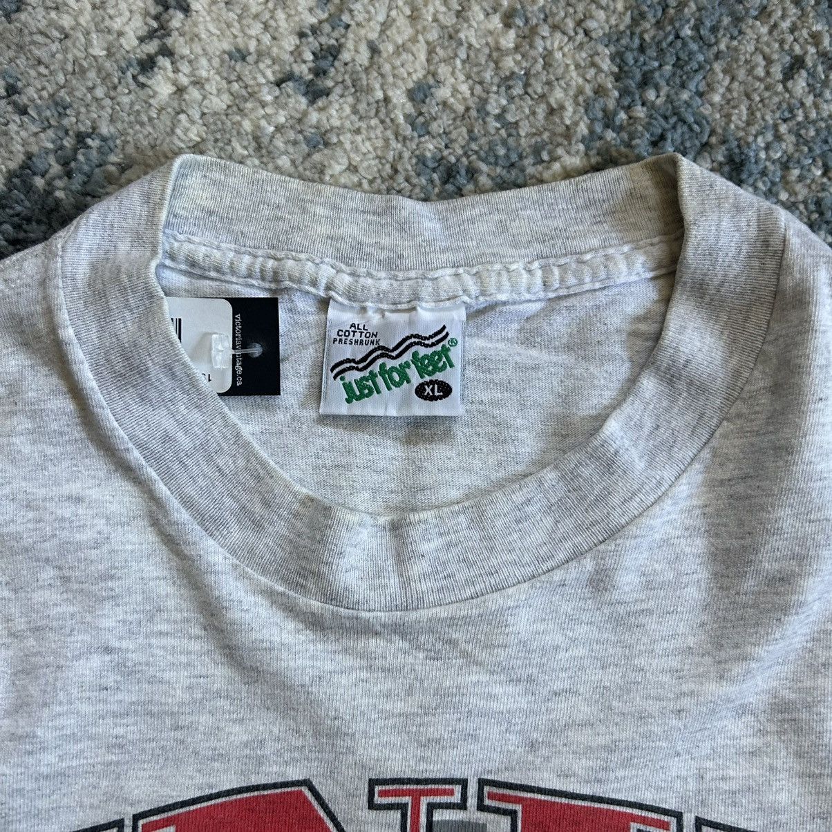 Vintage just for feet UNLV Runnin’ Rebels heather ash single stitch Size US XL / EU 56 / 4 - 7 Thumbnail