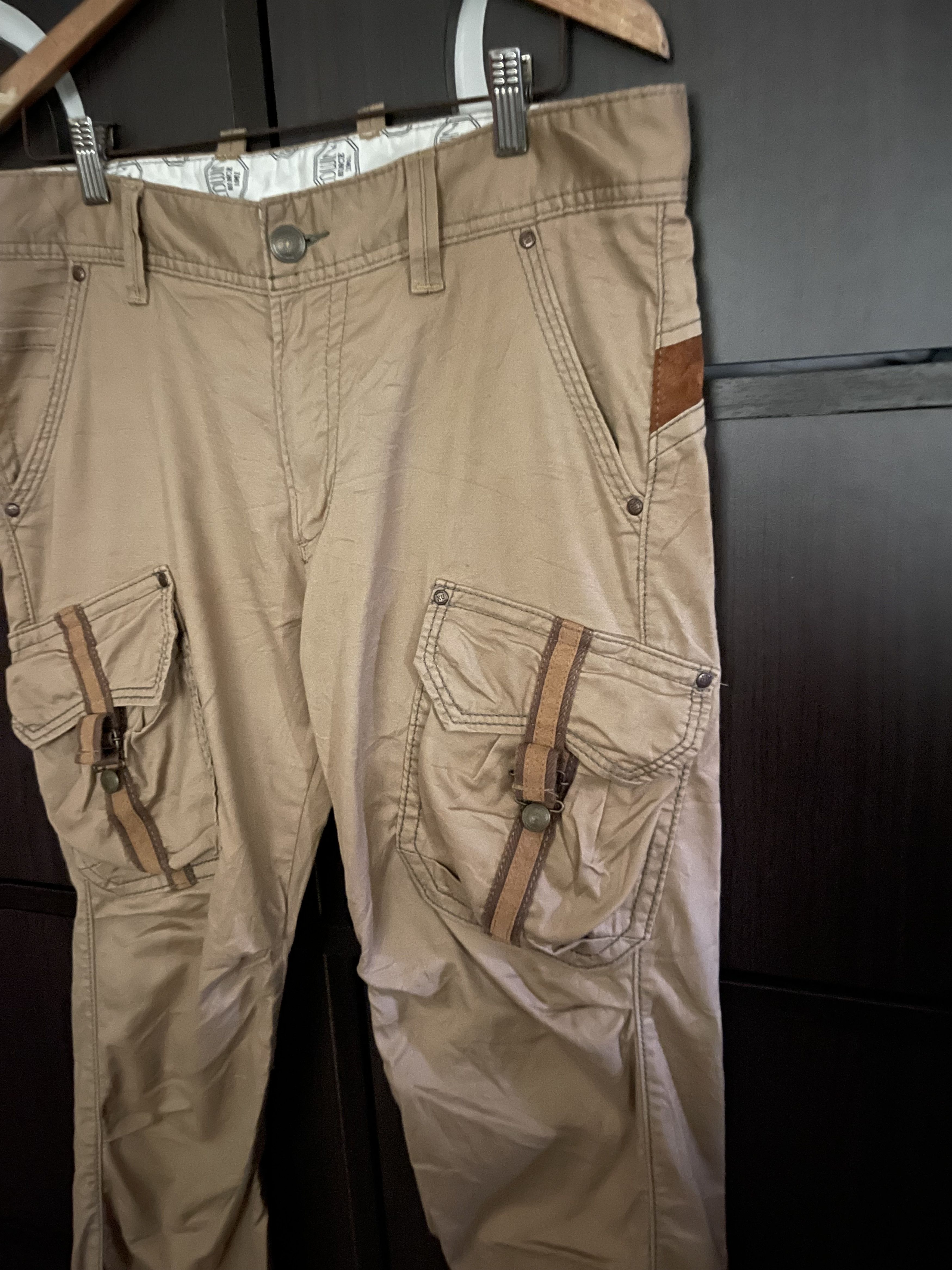 Edwin × Hysteric Glamour × If Six Was Nine Edwin Bondage Cargo Multipocket Tactical Travis Scott Style Size US 35 - 4 Thumbnail