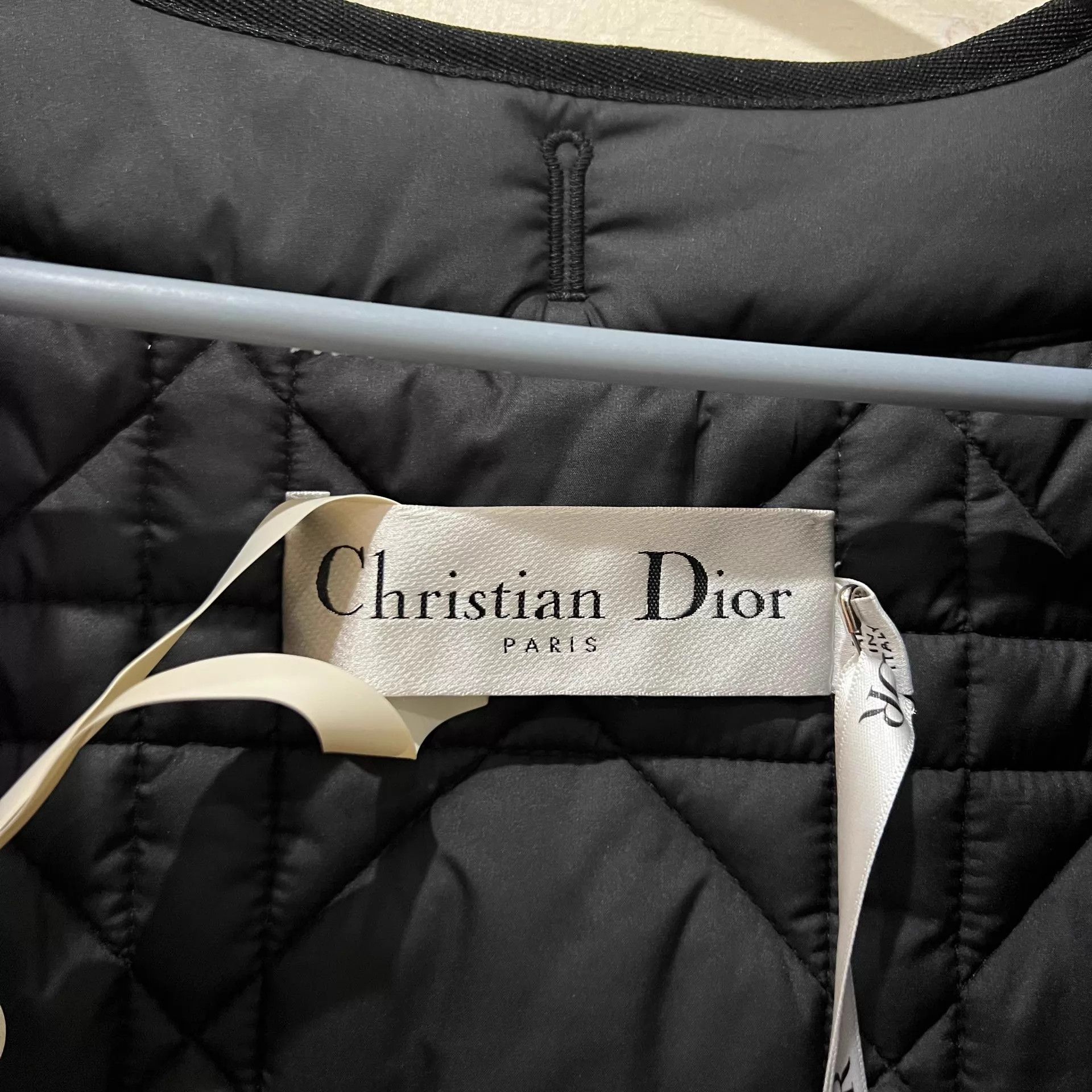 Dior Dior Bee Embroidery Quilted Diamond Jacket Women's Size S / US 4 / IT 40 - 7 Thumbnail
