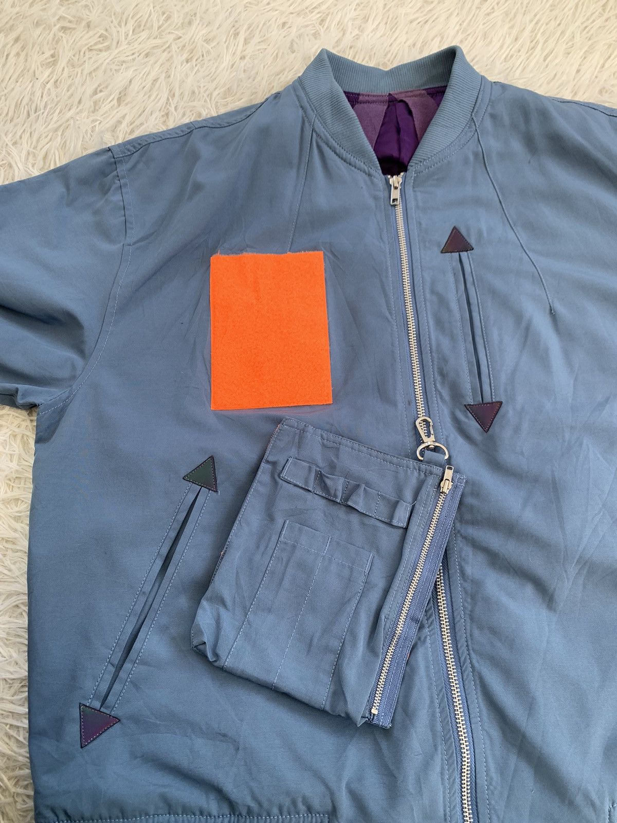 Japanese Brand Endrecher Zozo Tech Bomber Jacket Detachable Pocket Size US L / EU 52-54 / 3 - 7 Thumbnail