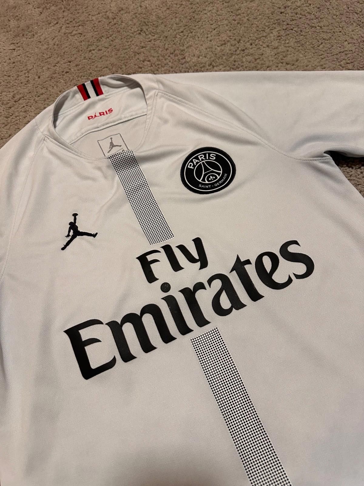 Nike paris saint germain 2018/19 Awa Football Shirt Soccer Jersey Size US S / EU 44-46 / 1 - 3 Thumbnail