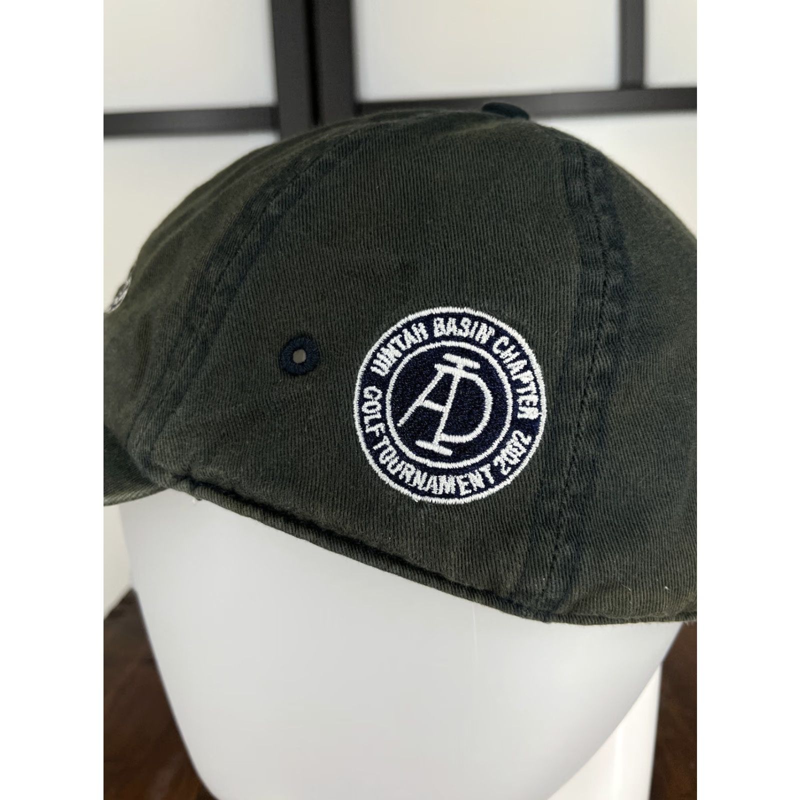 Callaway Callaway Hat Cap Adjustable OS Gray Cotton Knit Logo 2002 Uintah Basin Tournament Mens Cap Size ONE SIZE - 5 Thumbnail