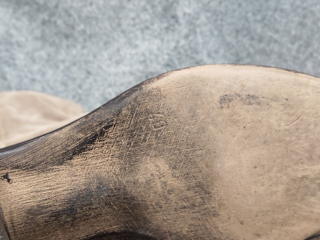 Diesel Vintage Diesel Beige Logo Suede Leather Cowboy Biker Boots Size US 10 / IT 40 - 15 Thumbnail