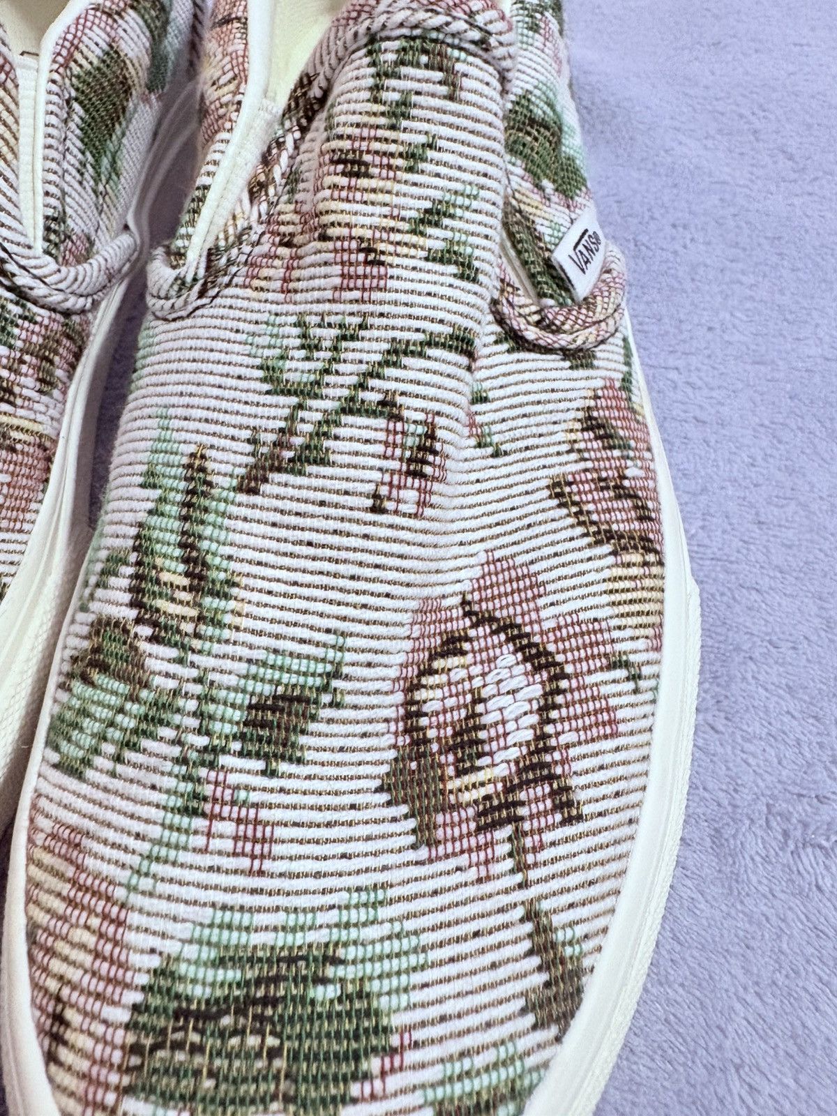 Vans Vans Classic Slip On Tapestry Floral 4.5 Men US Women Size 6 Size US 6 / IT 36 - 2 Thumbnail