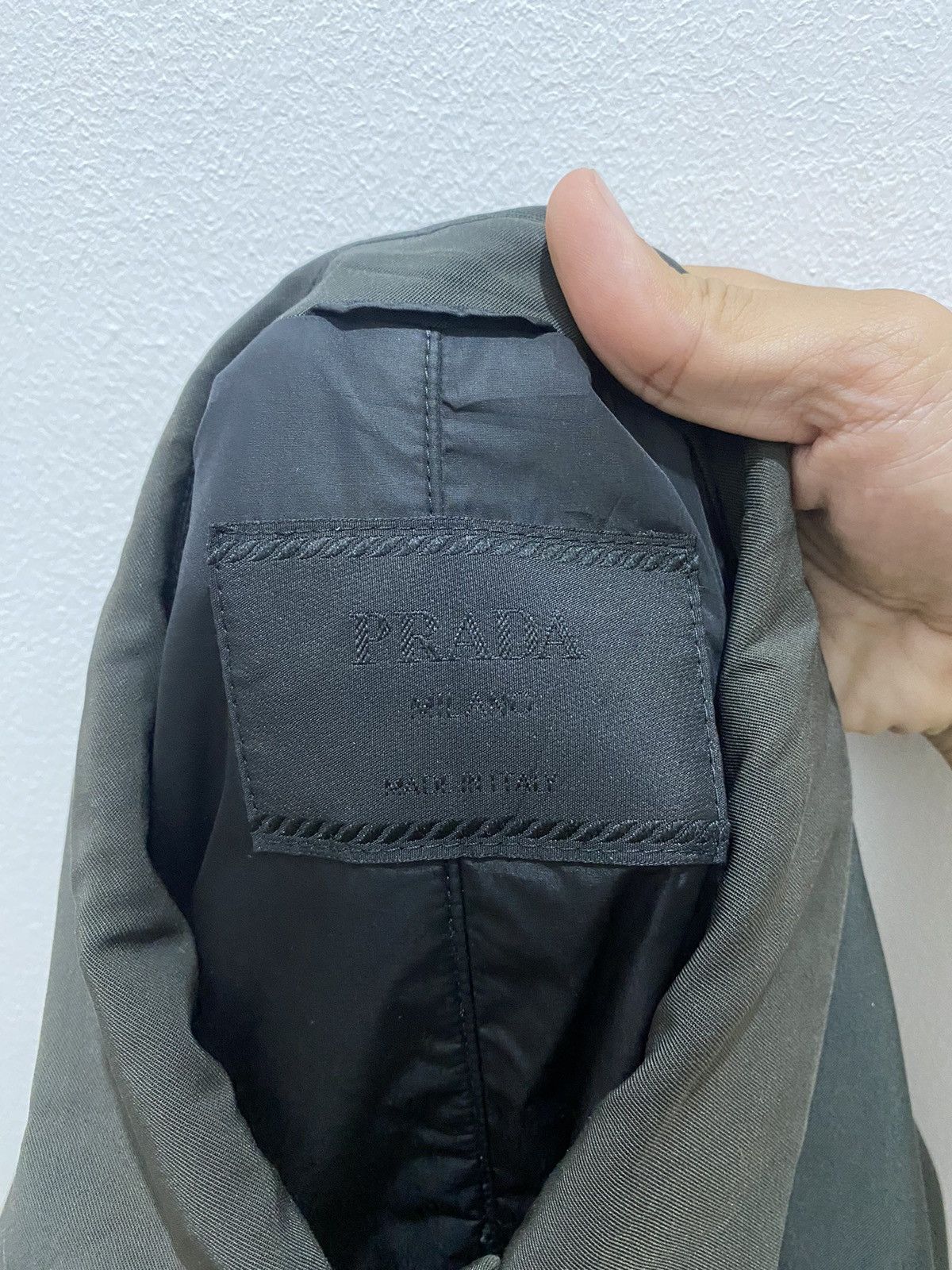Prada Prada Trench Coat Made Italy Size US M / EU 48-50 / 2 - 7 Thumbnail