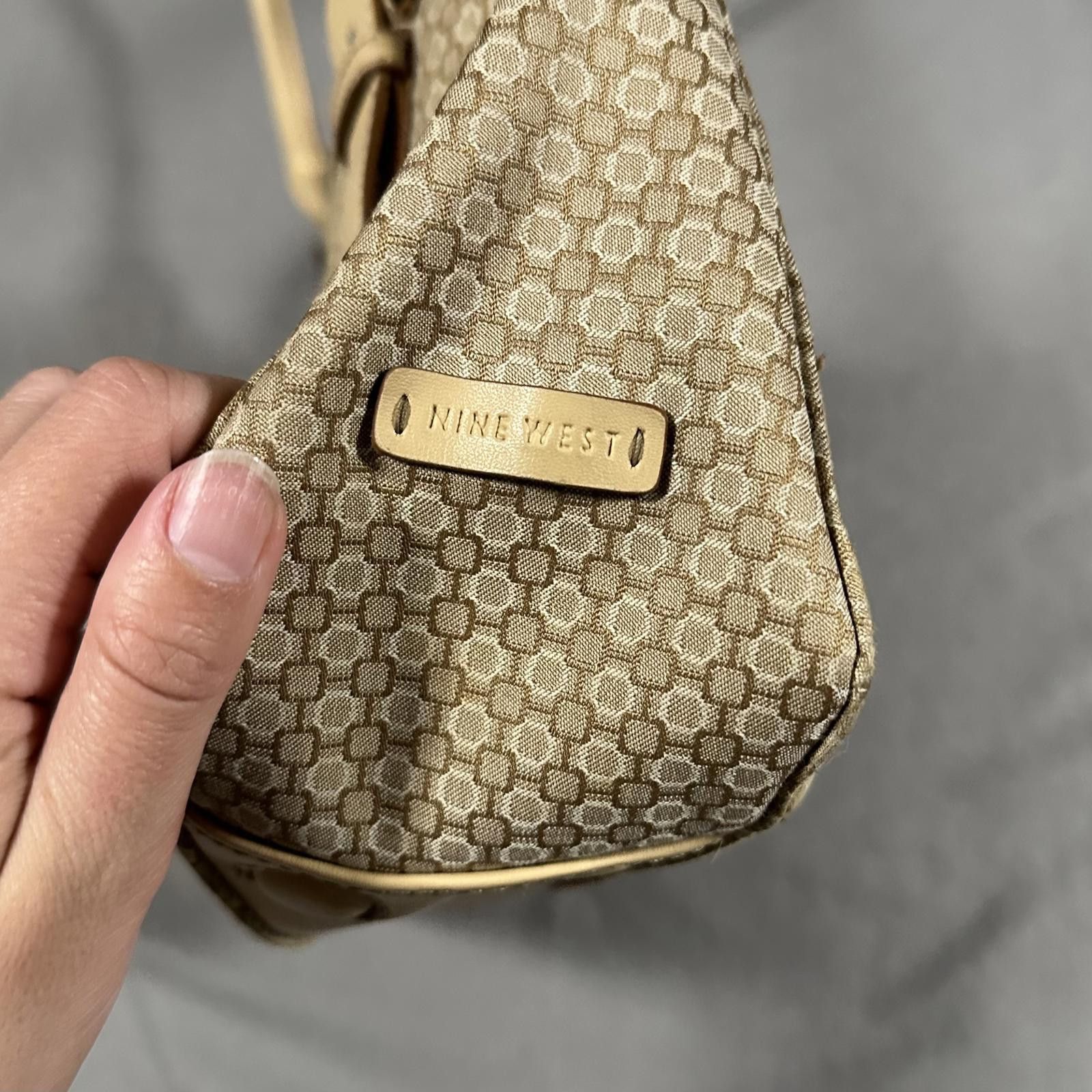 Nine West Nine West Shoulder Bag Cream Beige Y2K Size ONE SIZE - 6 Thumbnail
