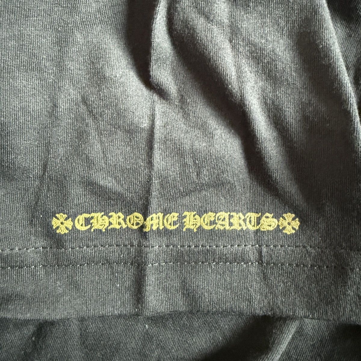 Chrome Hearts Chrome Hearts Gold Script T shirt L Size US L / EU 52-54 / 3 - 3 Thumbnail