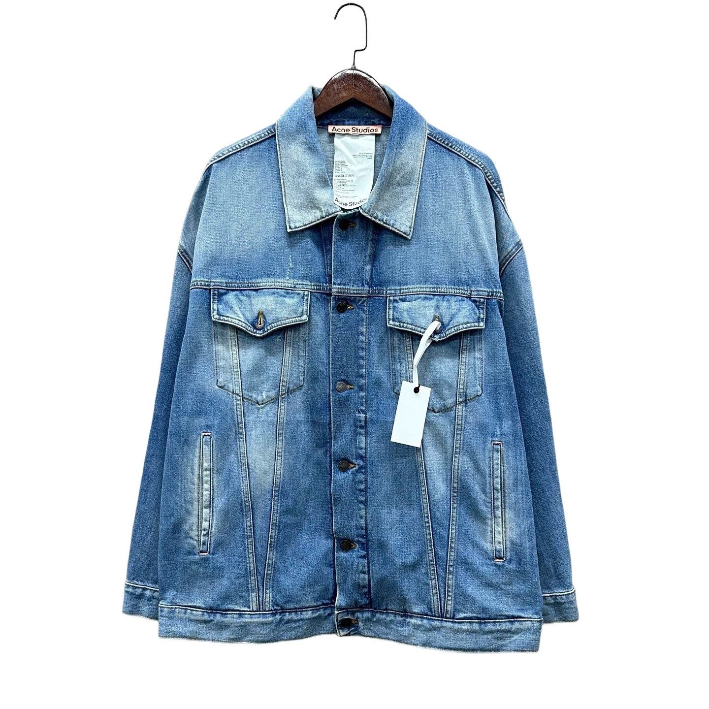 Acne Studios Acne Studios Blue Denim Jacket Size M Size US M / EU 48-50 / 2 - 1 Thumbnail