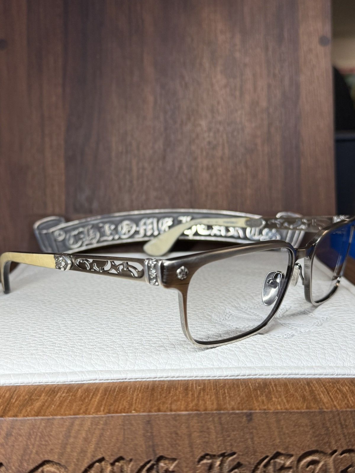 Chrome Hearts Chrome Hearts Pawsmuc Glasses Size ONE SIZE - 6 Thumbnail