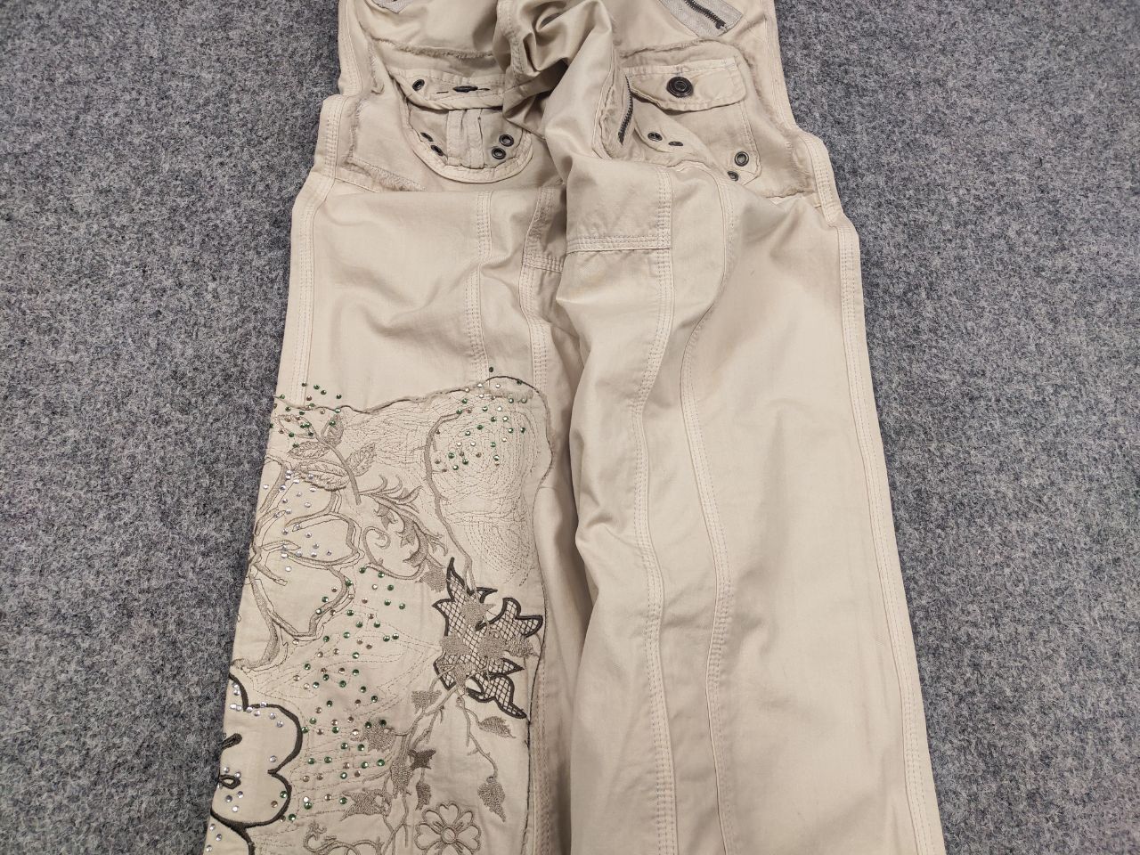 Japanese Brand Vintage Japan Bondage Cargo Pants if six was nine style Y2K Size US 32 / EU 48 - 6 Thumbnail