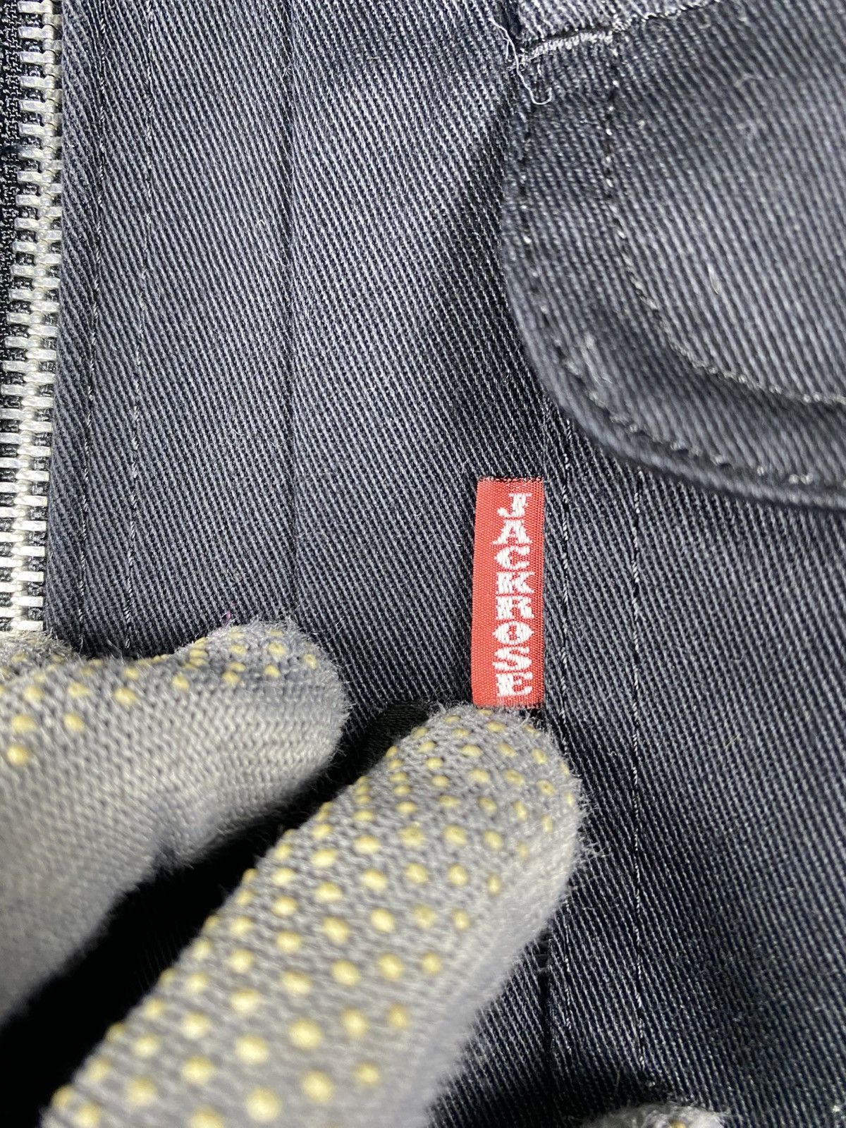 JACKROSE Jackrose Black Trucker Jacket Zip Streetwear Workwear Style Size US S / EU 44-46 / 1 - 6 Thumbnail