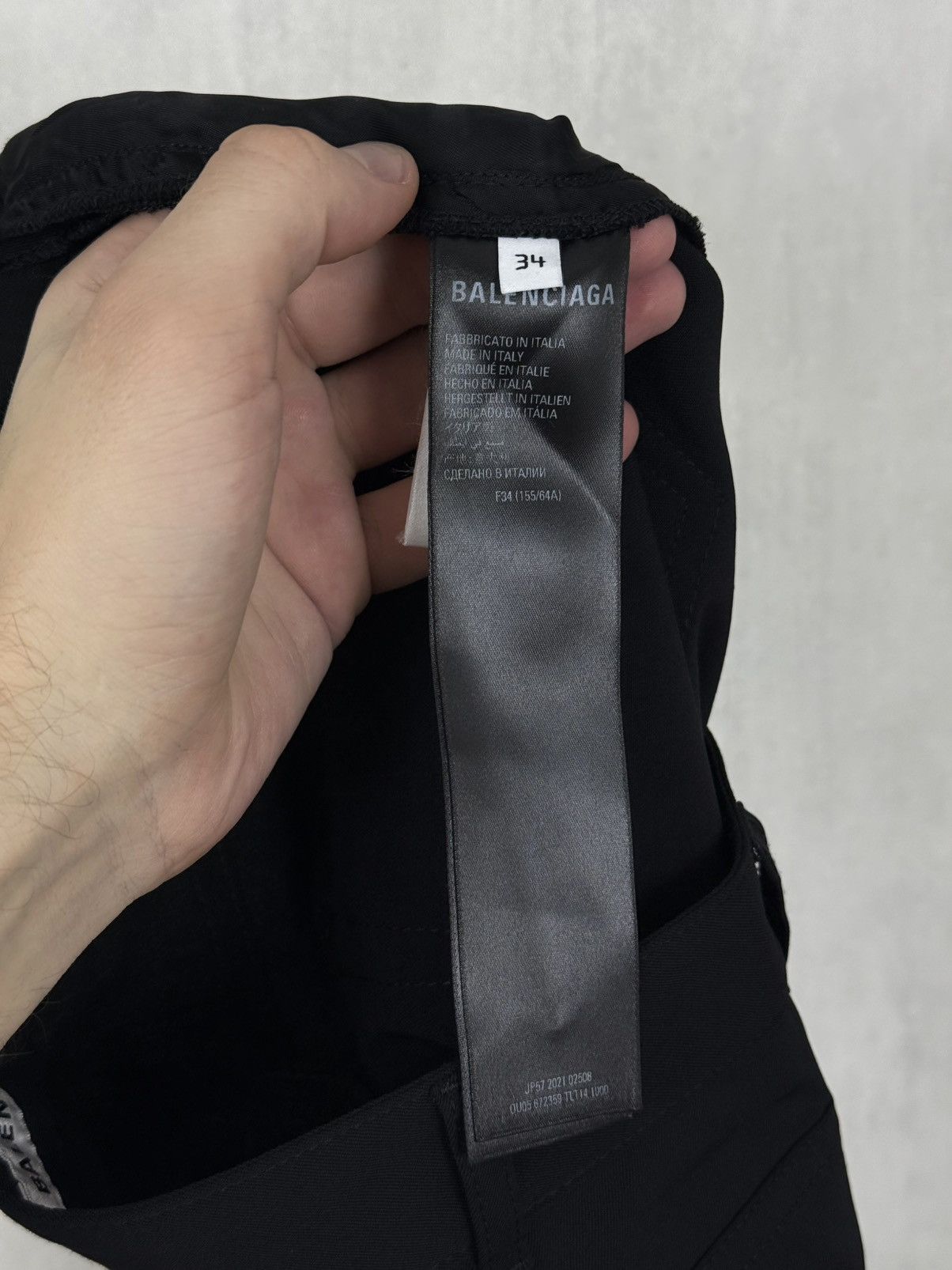 Balenciaga Balenciaga Men’s Wool Trousers Pants Size US 30 / EU 46 - 15 Thumbnail