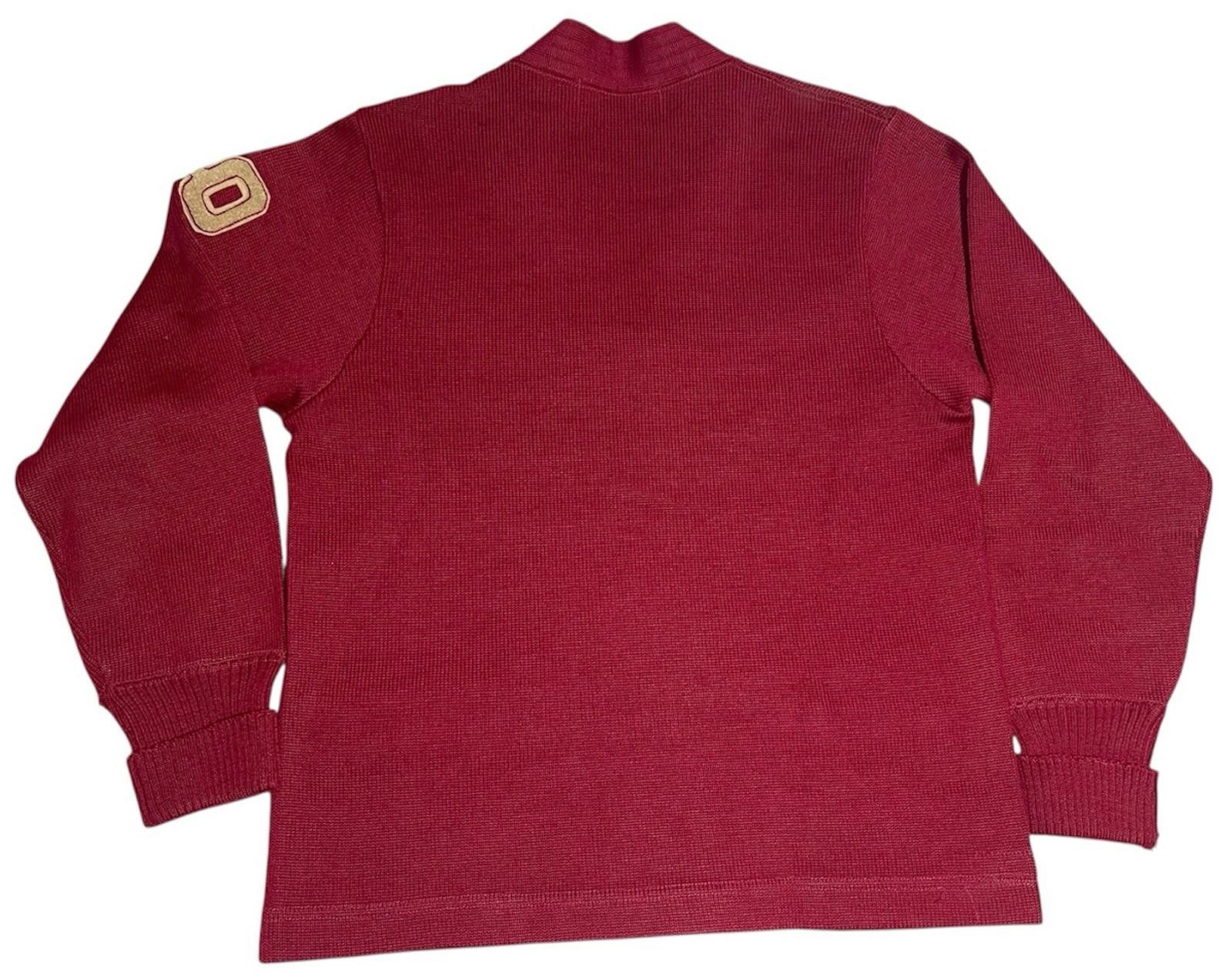 Coleman 1950s Coleman Maroon Wool Cardigan Sweater Jacket Ogden Utah Size US S / EU 44-46 / 1 - 6 Thumbnail