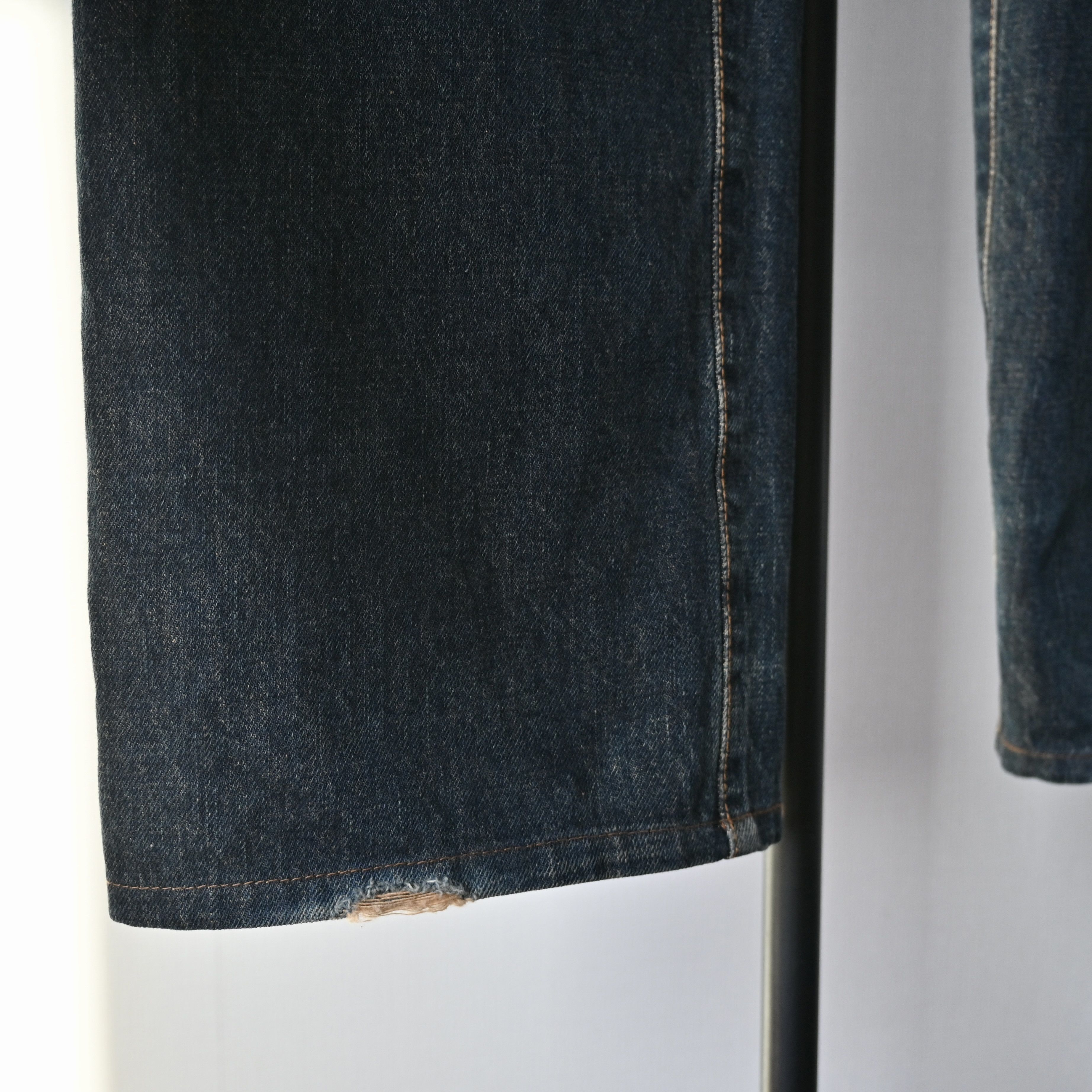 Edwin VTG 1990s EDWIN selvedged jeans, muddy wash, made in Japan Size US 32 / EU 48 - 21 Thumbnail