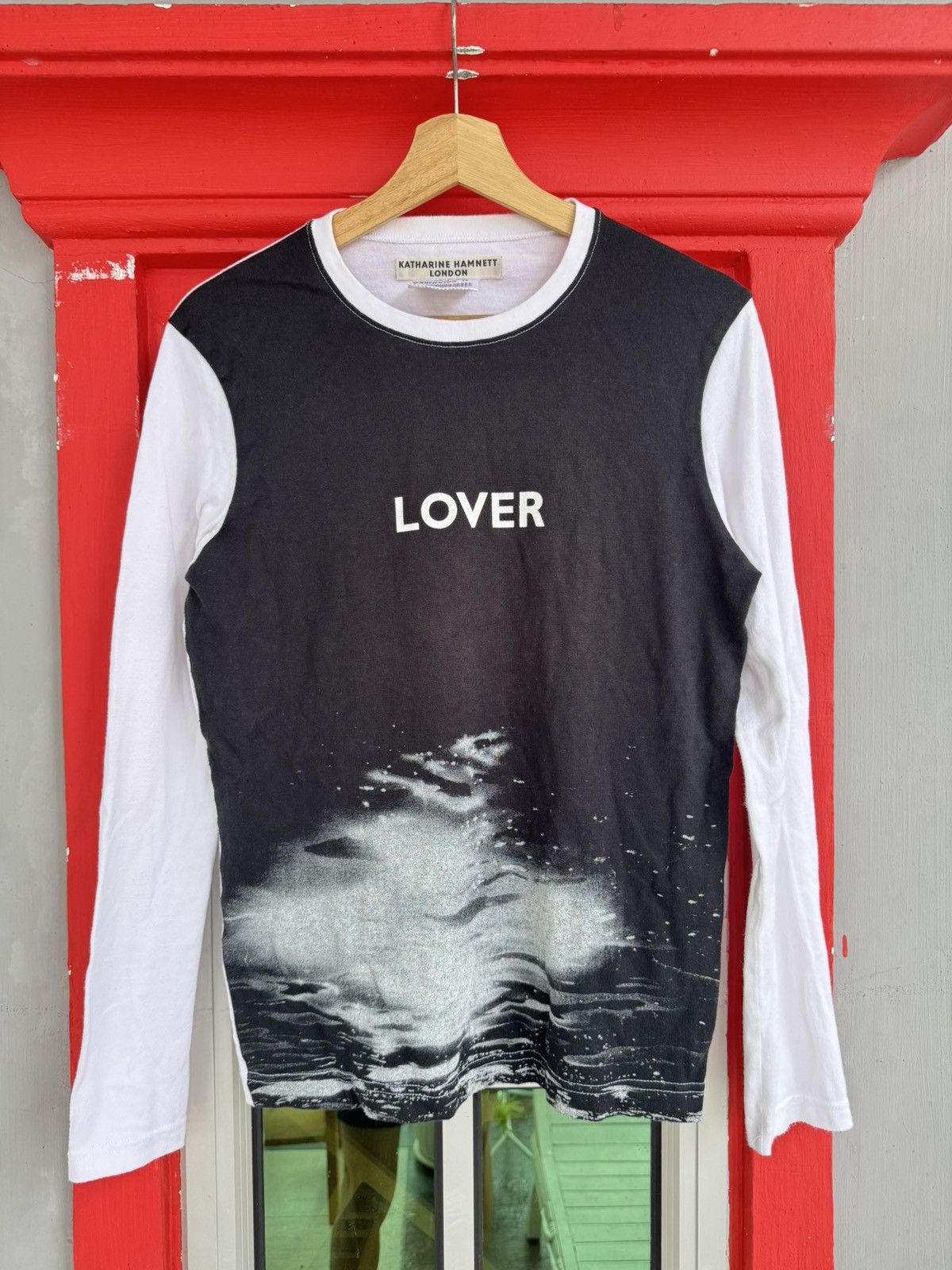 Katharine Hamnett London Katharine Hamnett London “LOVER” Ss2000 LS Tee Size US M / EU 48-50 / 2 - 1 Thumbnail