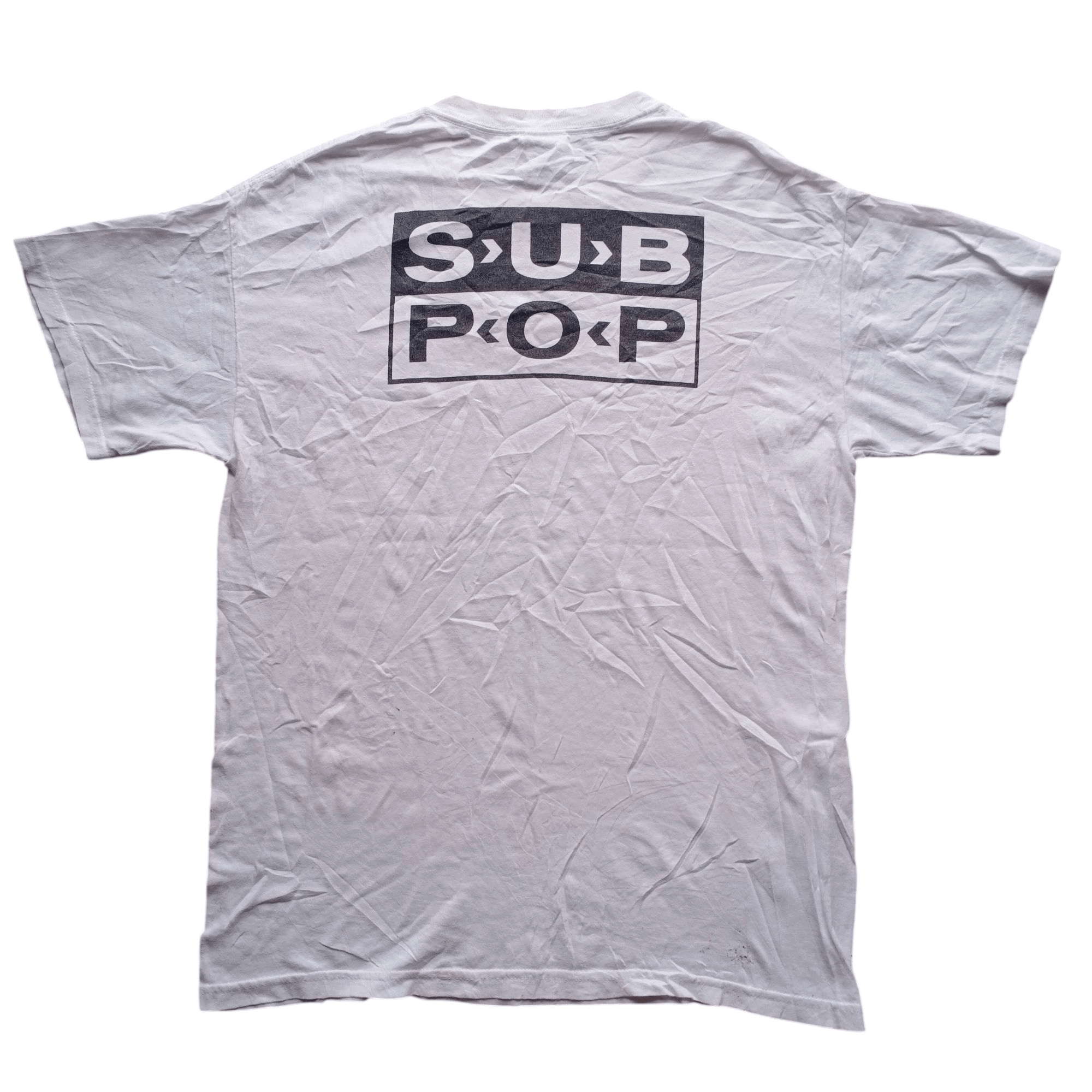 Nirvana Vintage 90s Y2K No Comment Sub Pop Grunge Dead Kurt Cobain Size US M / EU 48-50 / 2 - 2 Thumbnail