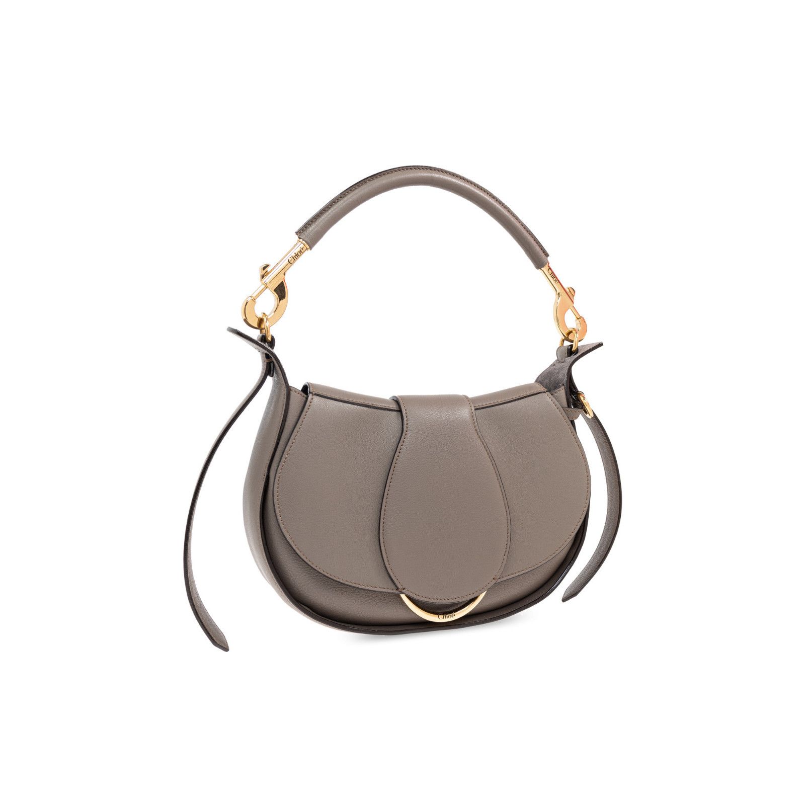 Chloe Chloe Ride Flannel Gray Leather Shoulder Bag New & Authentic Size ONE SIZE - 3 Thumbnail
