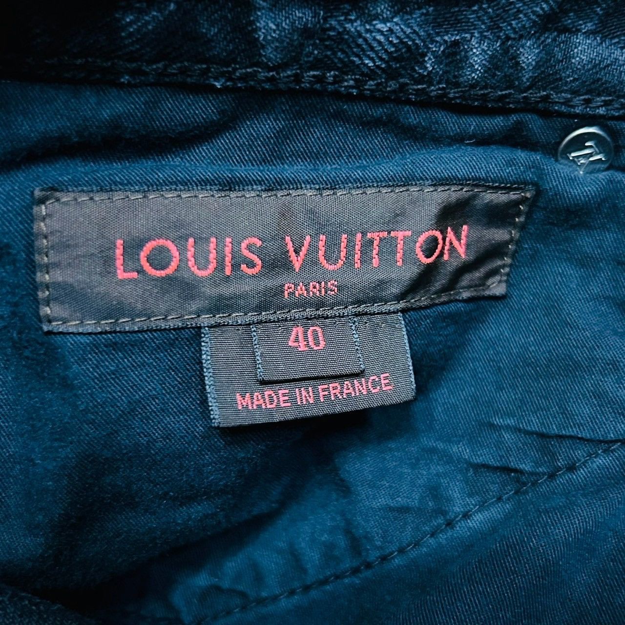 Louis Vuitton × Marc Jacobs Louis Vuitton 2008FW Stephen Sprouse Graffiti Denim Jeans Size US 40 / EU 56 - 6 Thumbnail