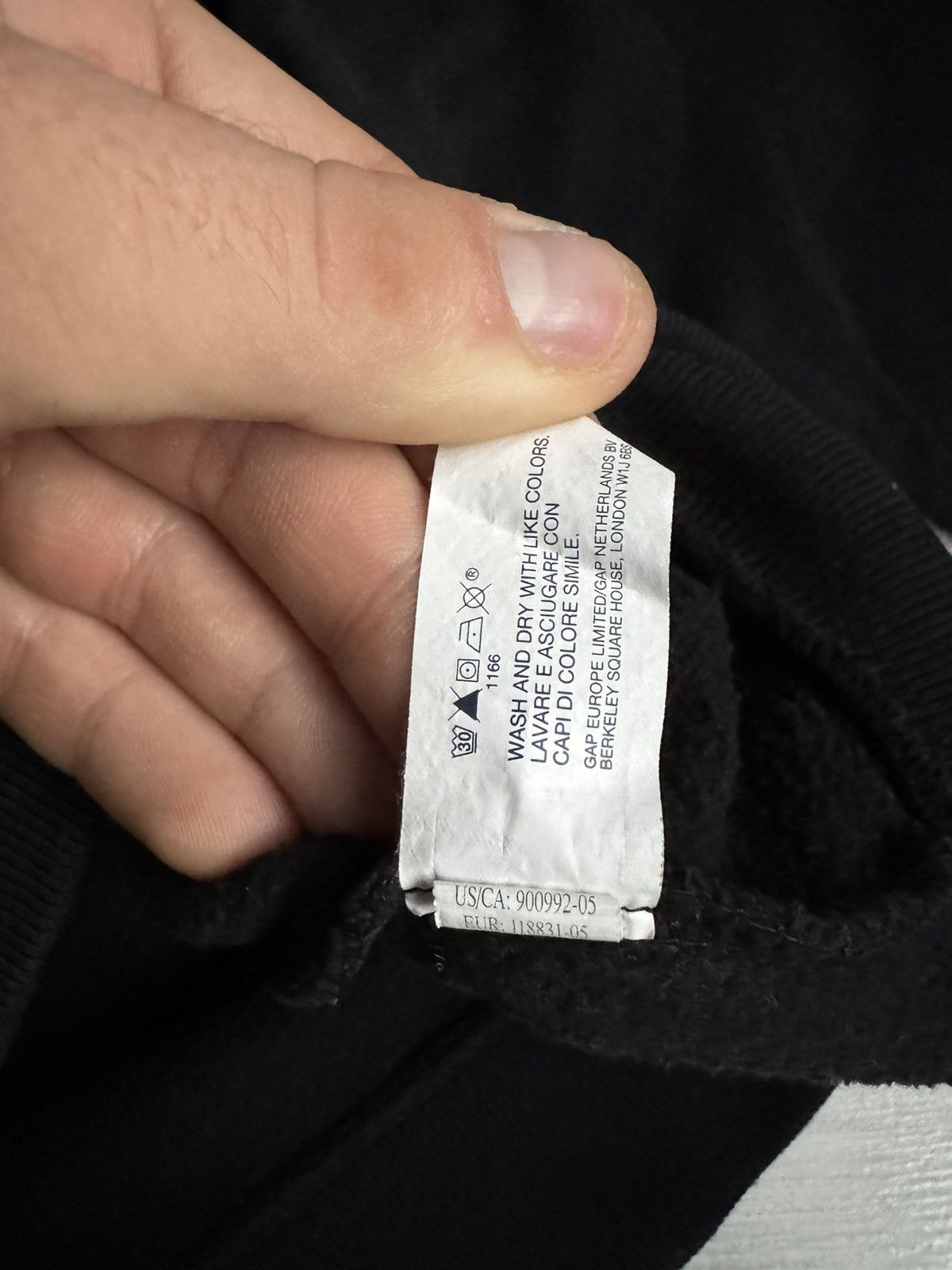 Gap × Vintage Vintage Hoodie GAP Size US L / EU 52-54 / 3 - 4 Thumbnail
