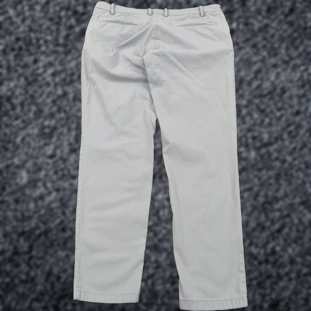 Big Dogs Birddogs Pants Men 38x32 Light Grey Chino Slim/Regular Stretch 5-Pocket Logo Easy Care Casual Fit 32 Inseam Mens Size US 38 / EU 54 - 1 Thumbnail