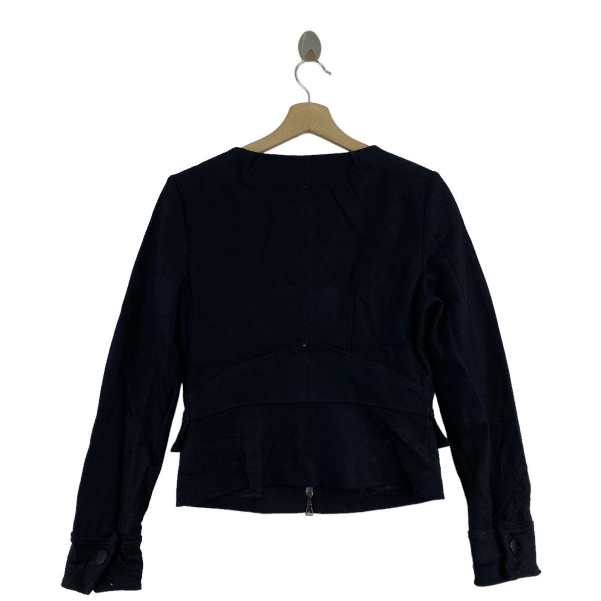 DELUXE × Japanese Brand BODY DRESSING DELUXE Japanese Brand Nice Design Black Coat Size S / US 4 / IT 40 - 4 Thumbnail