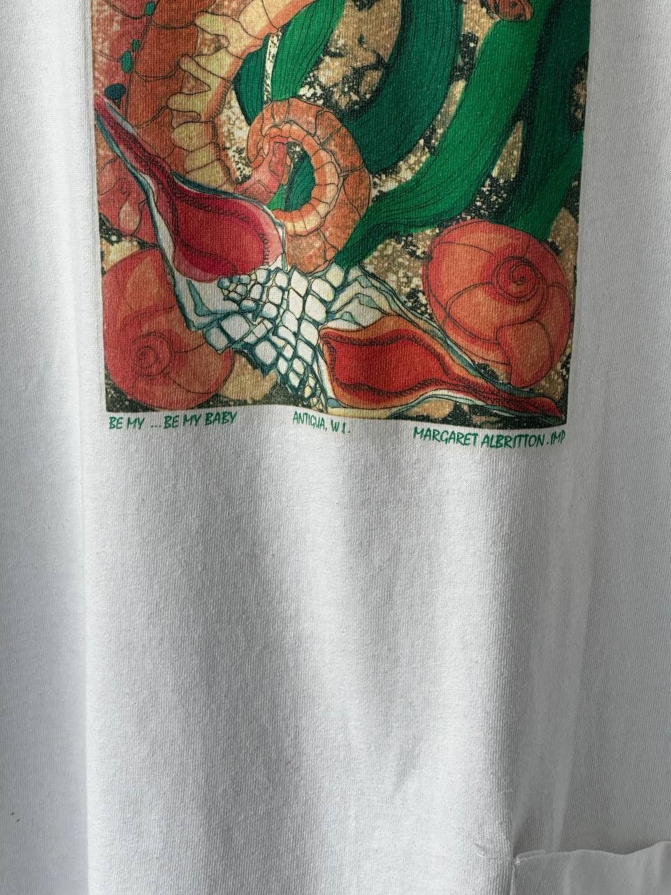 Vintage Vintage Margaret Albritton Art Made In USA T Shirt Size US XXL / EU 58 / 5 - 6 Thumbnail