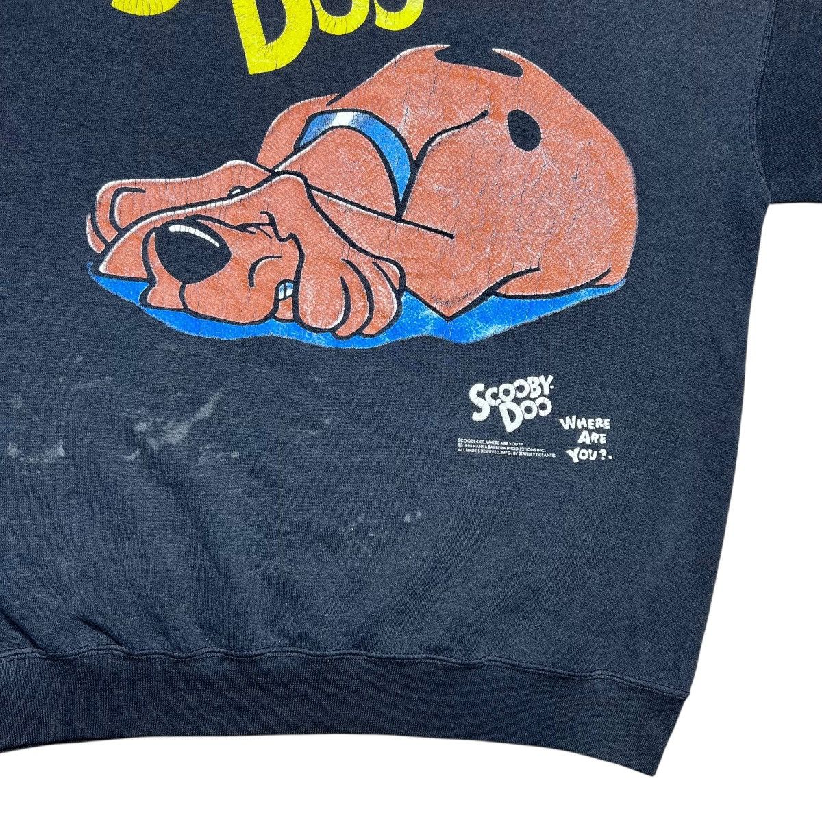 Cartoon Network Vintage 1995 Scooby Doo Stanley Desantis Graphic Sweatshirt Size US L / EU 52-54 / 3 - 6 Thumbnail