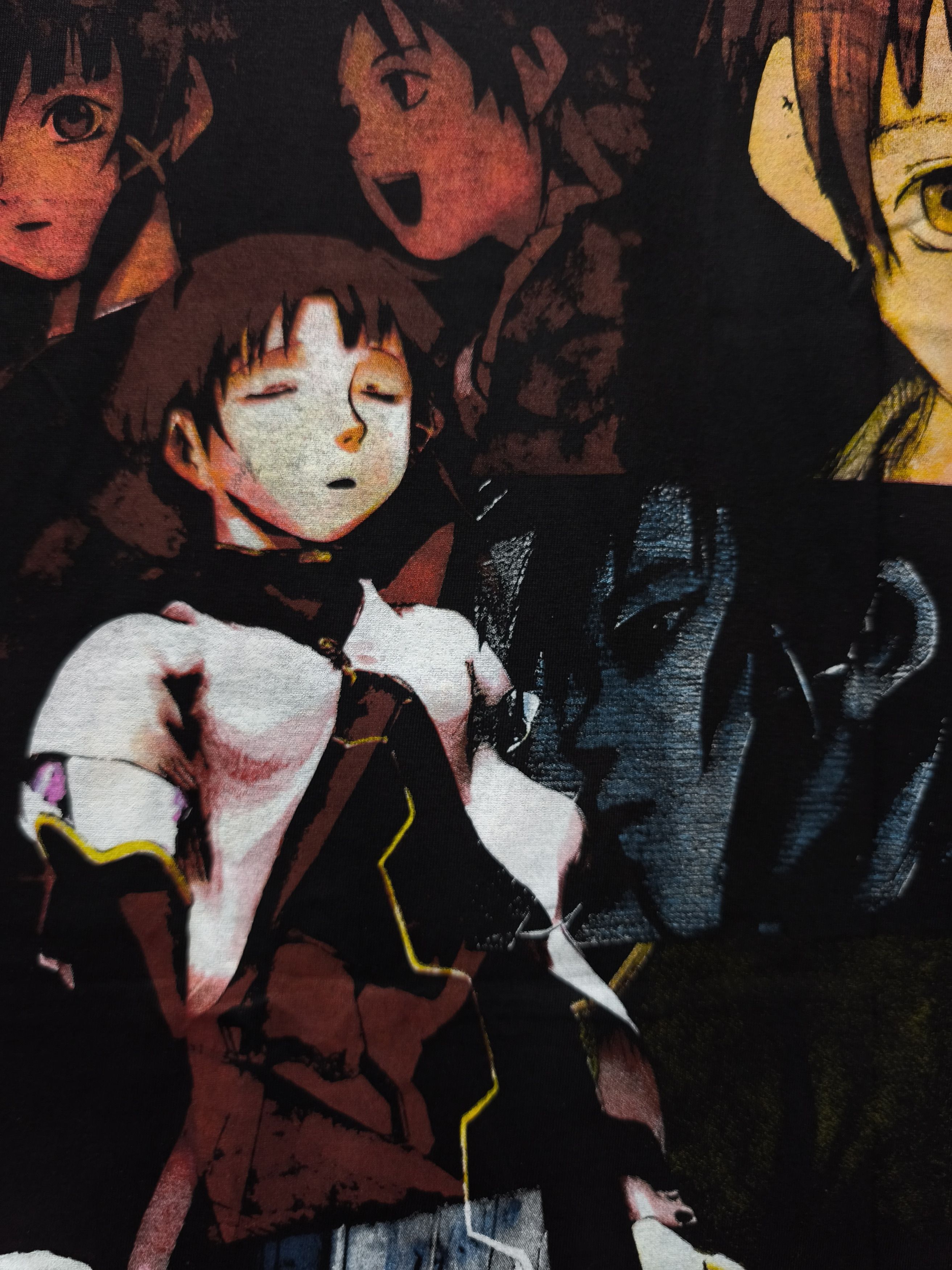 Anime Serial Experiments Lain V3 T-shirt Size US XL / EU 56 / 4 - 13 Thumbnail