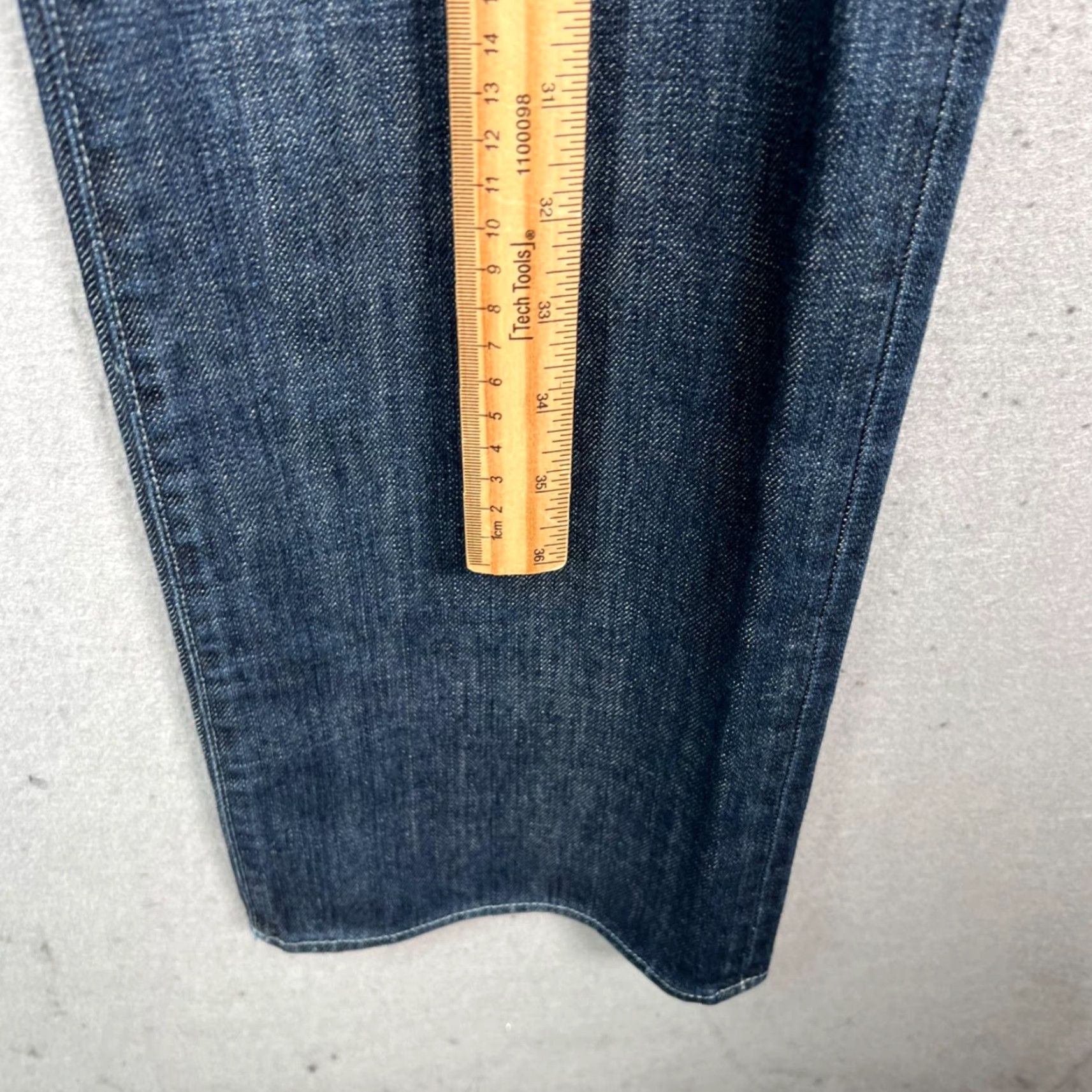 Vintage Rock & Republic Womens Size 29 Distressed Denim Jeans Straight Leg Blue Wash Size 29" - 7 Thumbnail