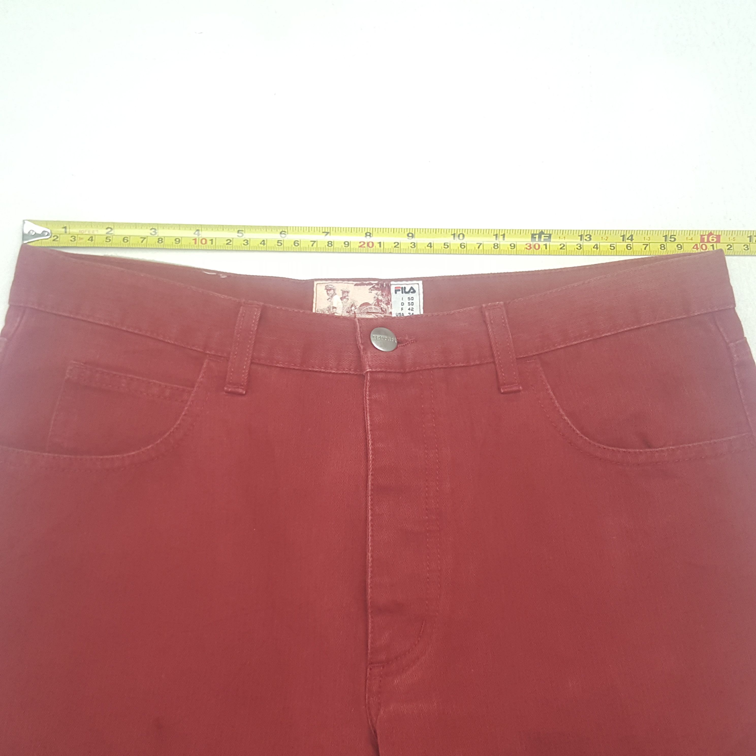 Fila Vintage Fila X Ferrari American Trousers Pants C297N8 Size US 32 / EU 48 - 9 Thumbnail