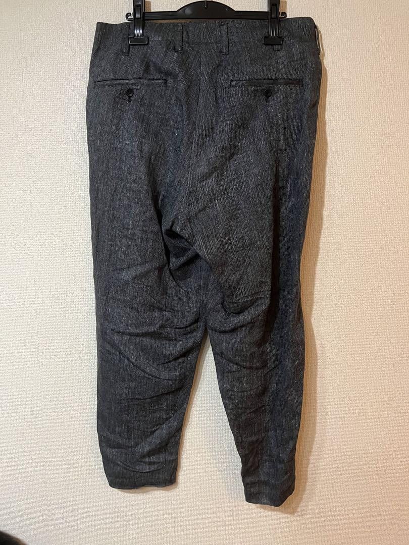 Yohji Yamamoto Yohji Yamamoto 2024SSLOOK5 Linen Gabber Pants Size US 35 - 3 Thumbnail