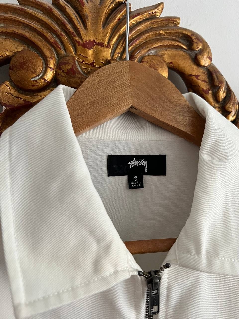 Stussy Stussy Workwear White Jacket Sz S Size US S / EU 44-46 / 1 - 4 Thumbnail