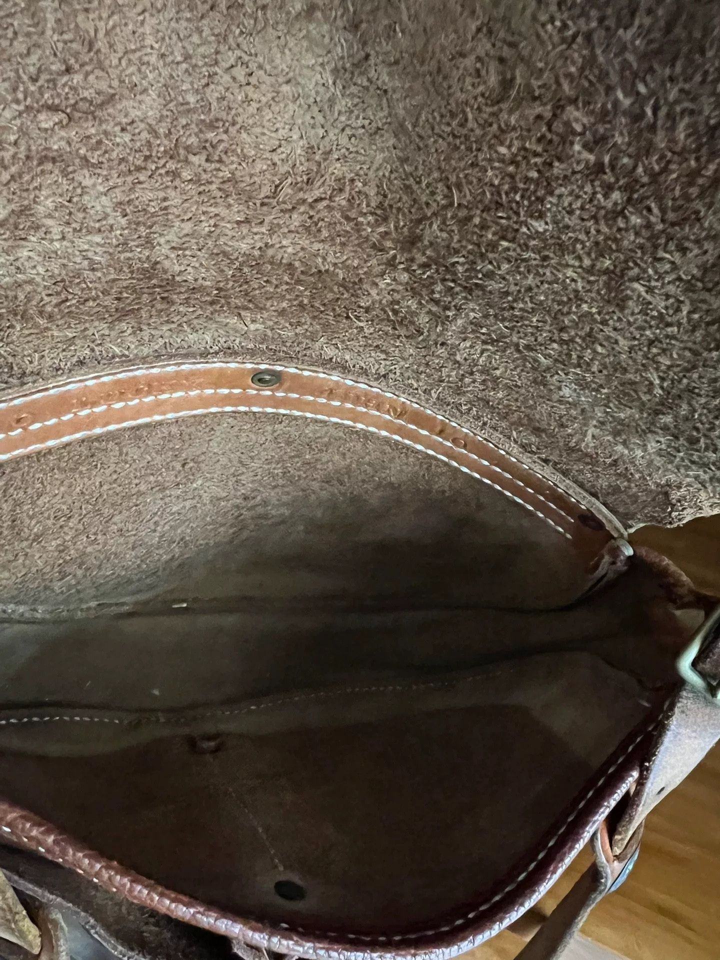 Lucky Brand Lucky John Wild Cow Leather Shoulder Crossbody Bag Size ONE SIZE - 7 Thumbnail