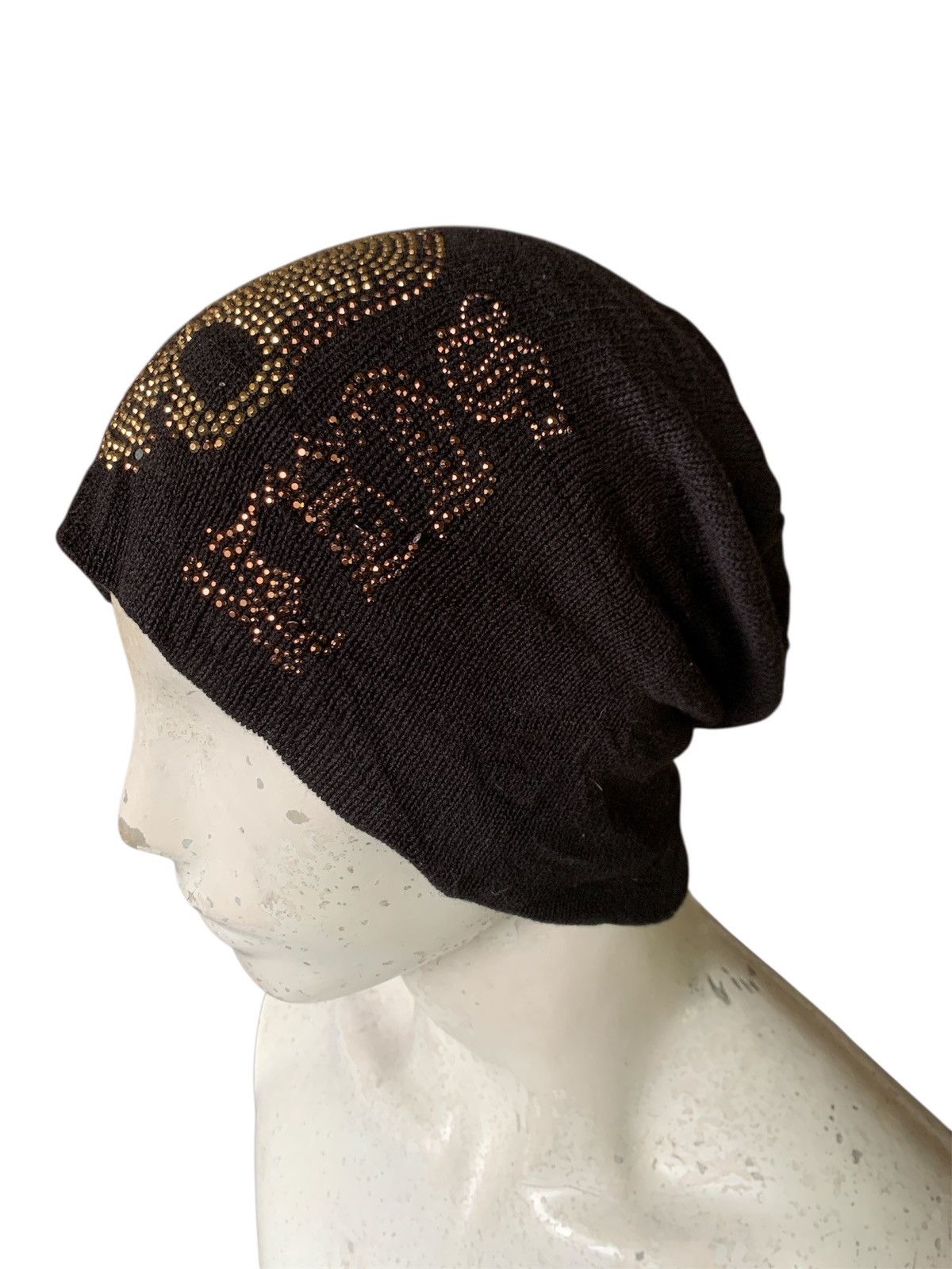 Japanese Brand × Kapital × Vintage black star beanie Size ONE SIZE - 3 Thumbnail