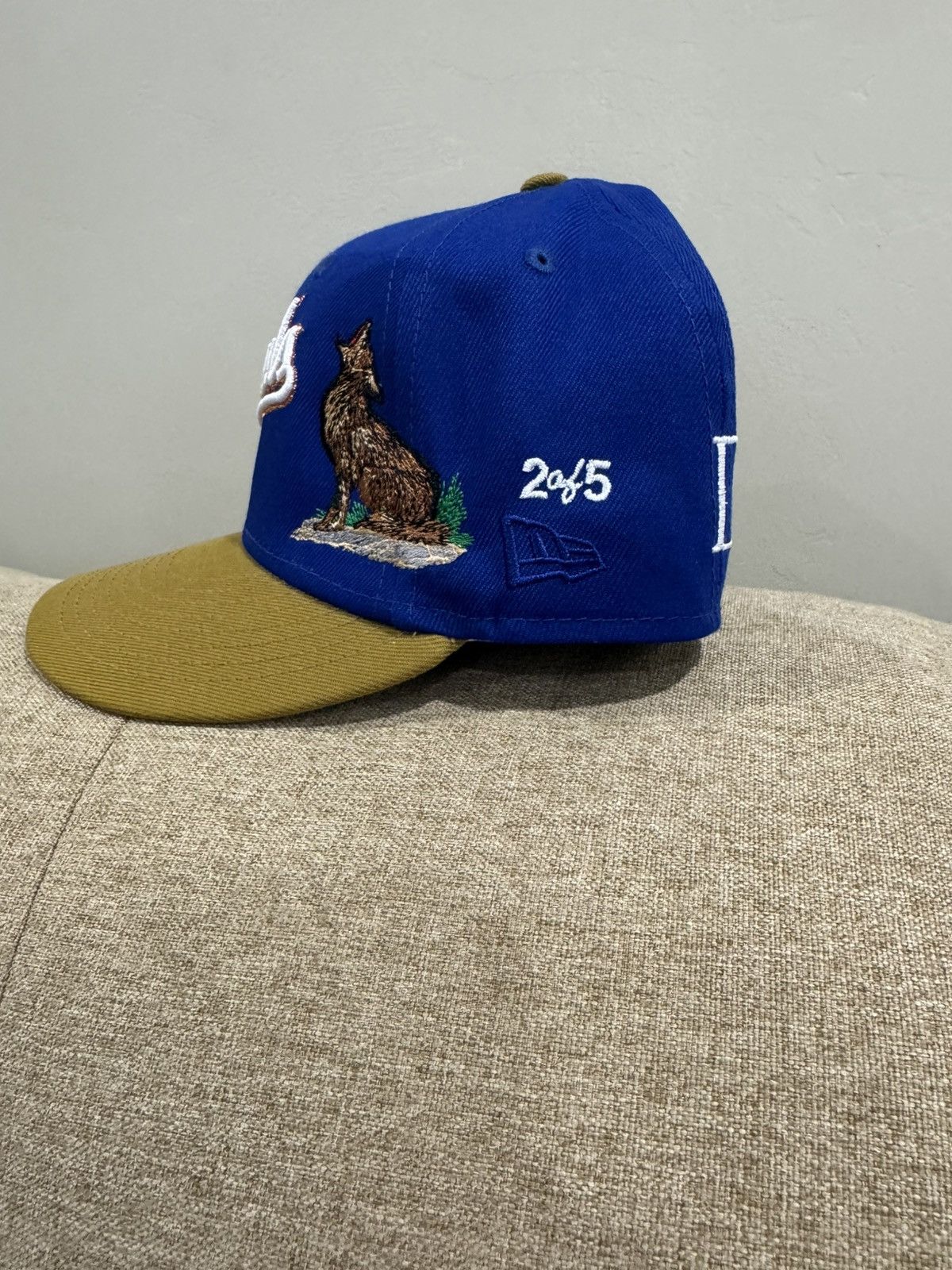 New Era EWDIL - Lord Fubu Nationals fitted 7 1/8 Blue/Gold Size ONE SIZE - 2 Thumbnail