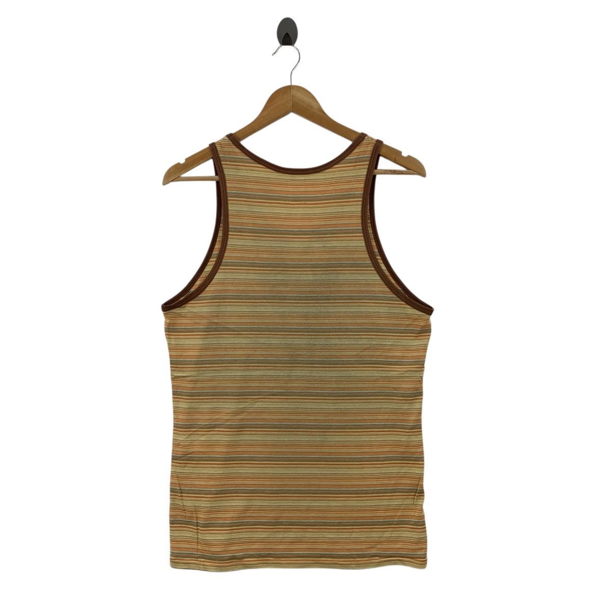 Japanese Brand HR MARKET Japanese Brand Stripes Tank Sleeveless Tshirt Size US S / EU 44-46 / 1 - 2 Thumbnail