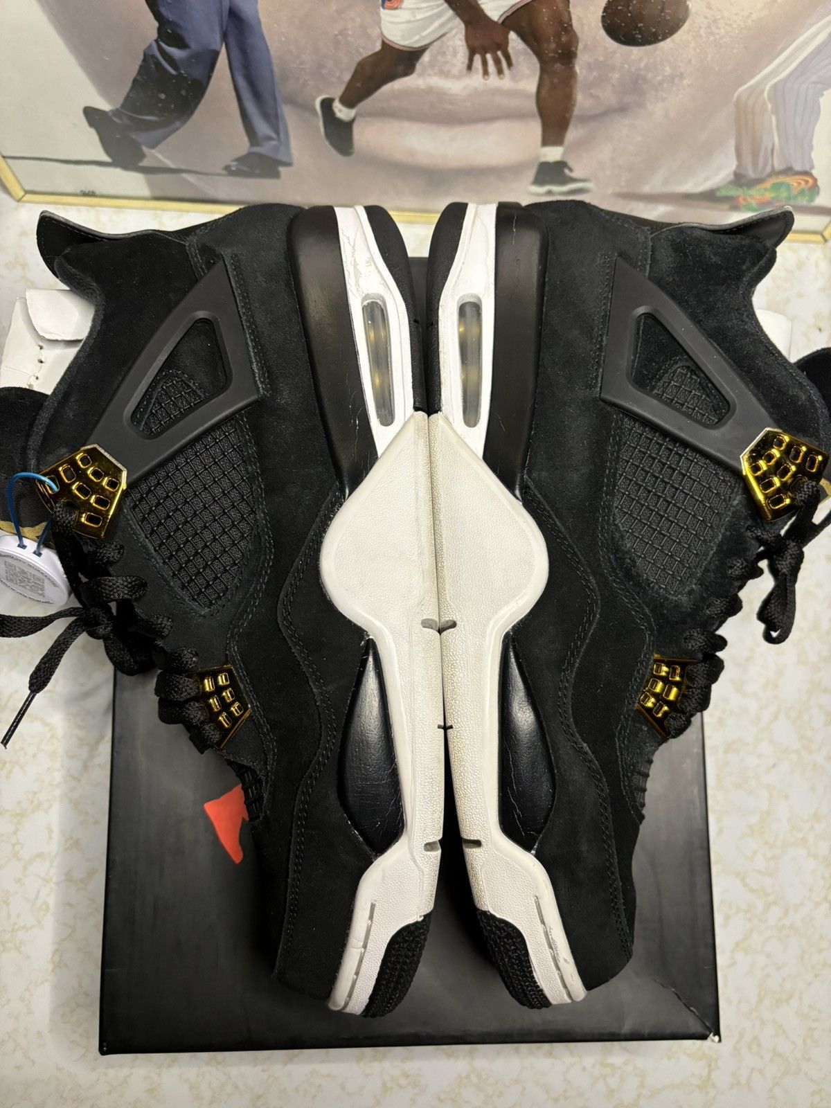 Jordan Brand Air Jordan 4 Retro Royalty 2017 Size US 12 / EU 45 - 4 Thumbnail